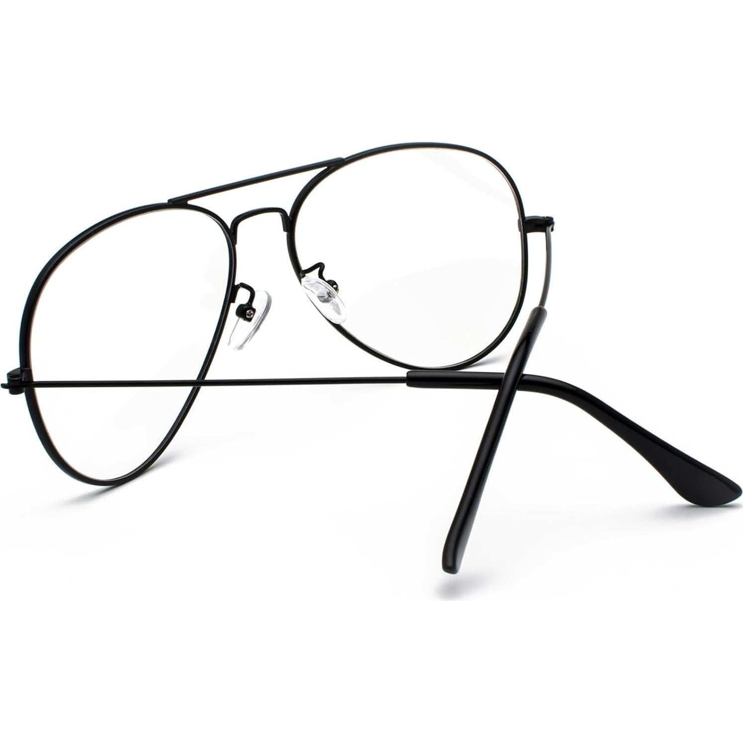 Gafas Aviador Unisex ZMS3025 Metal Lentes Transparentes