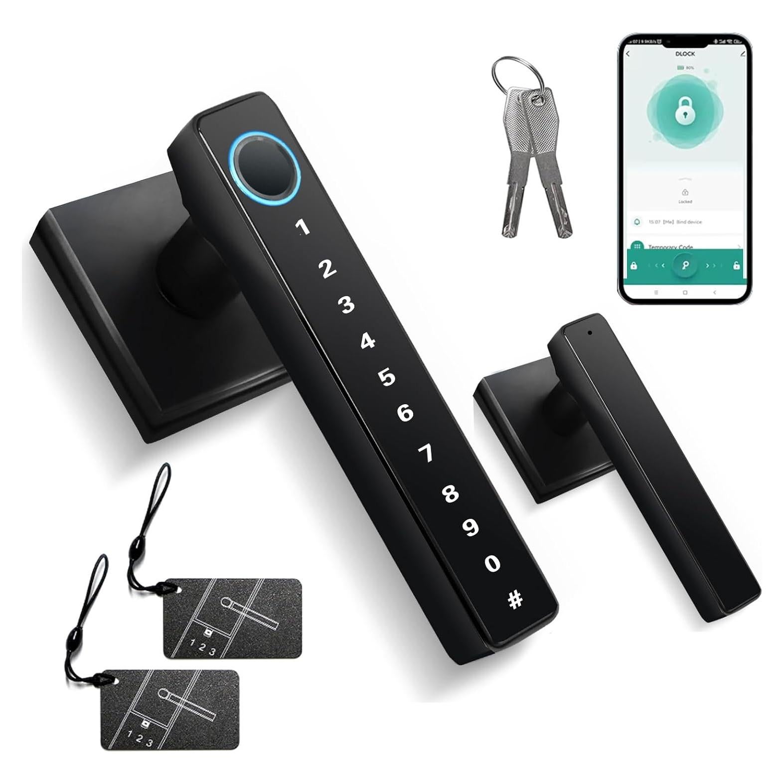 Cerradura Inteligente MINIA ZNS-4 con Huella Dactilar