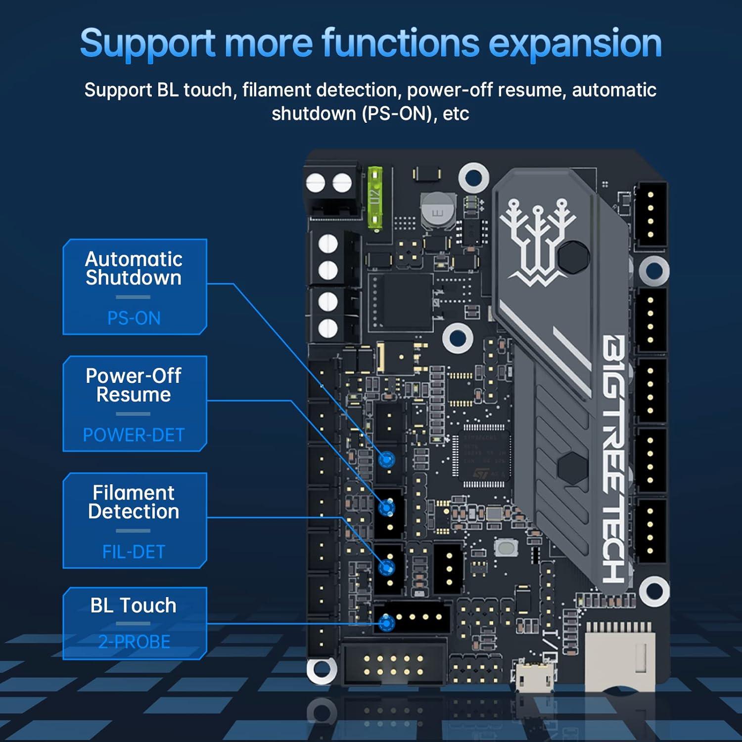 Placa de Control 3D BIGTREETECH SKR Mini E3 V3.0 + TFT35 E3.0.1
