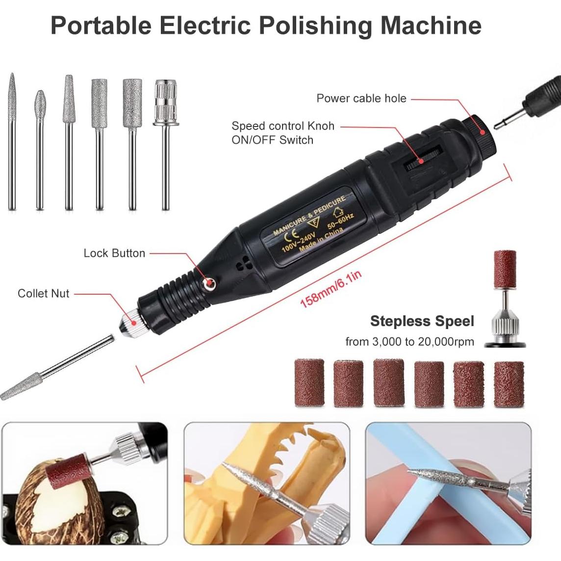 Kit de Herramientas Pro para Impresión 3D Mintion con Pulidor