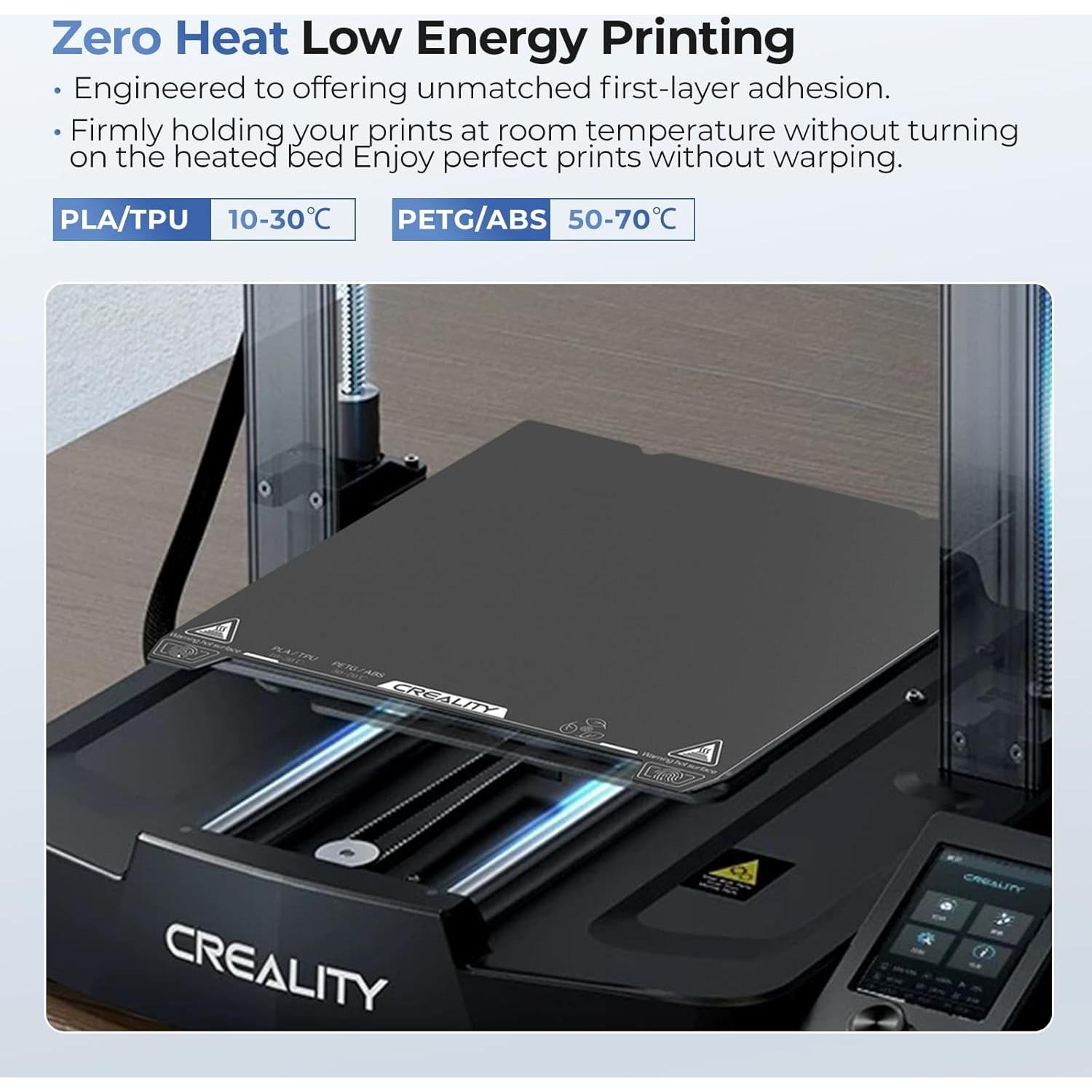 Placa de Construcción Fría Creality 235x235mm Doble Cara