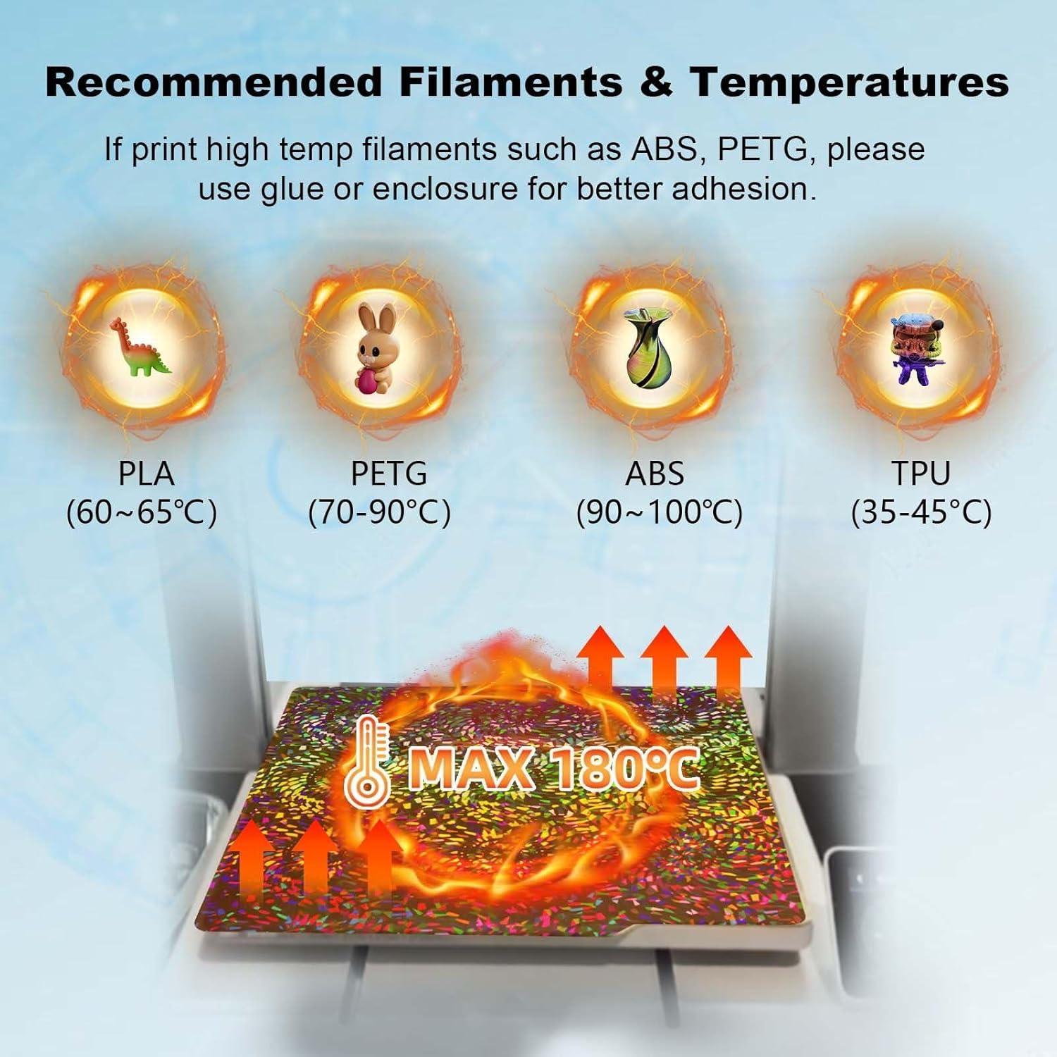 Placa de Construcción PEW PES para Impresoras 3D Bambu Lab 257x257mm