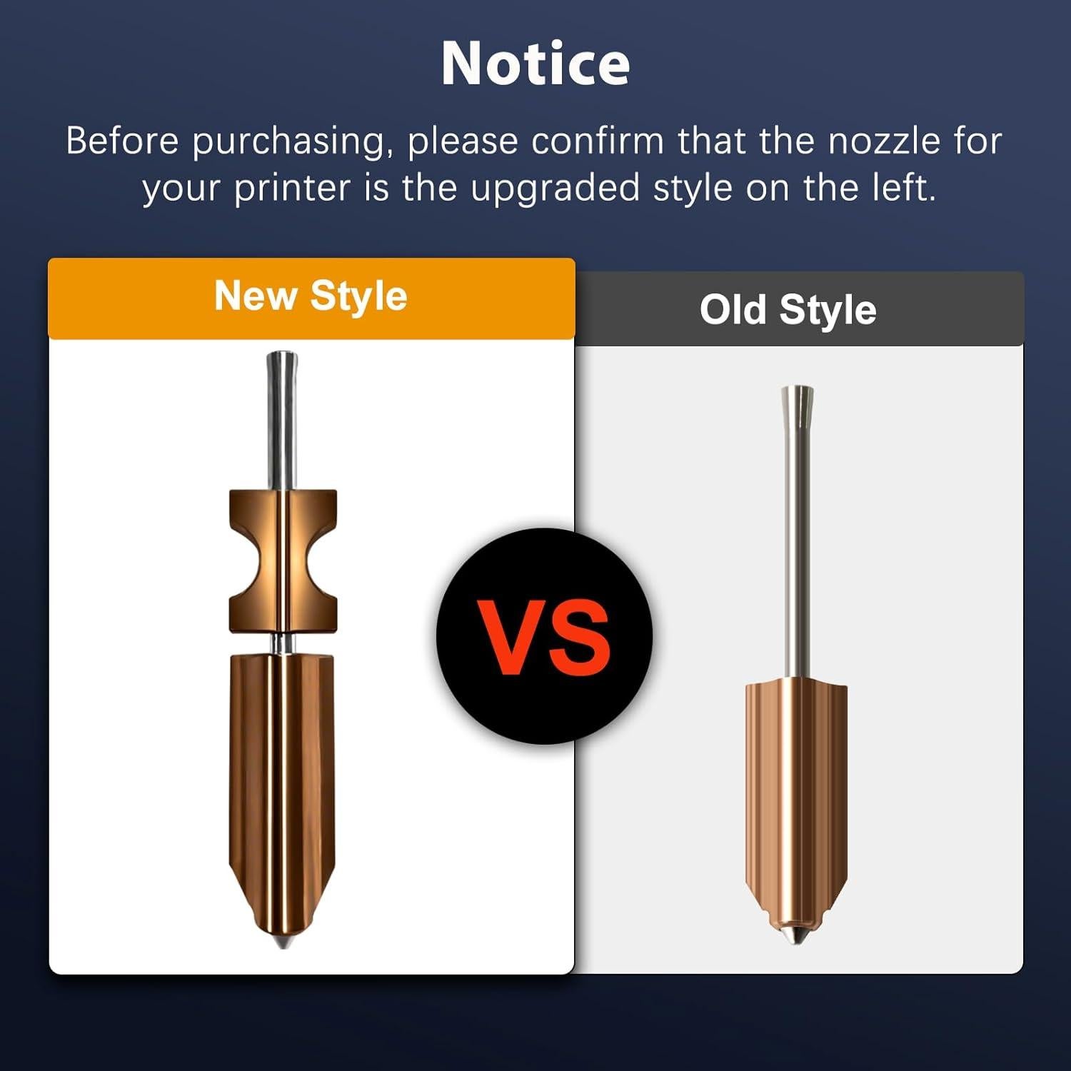 Kit de Boquillas 0.4mm y 0.6mm Flashforge Adventurer 5X