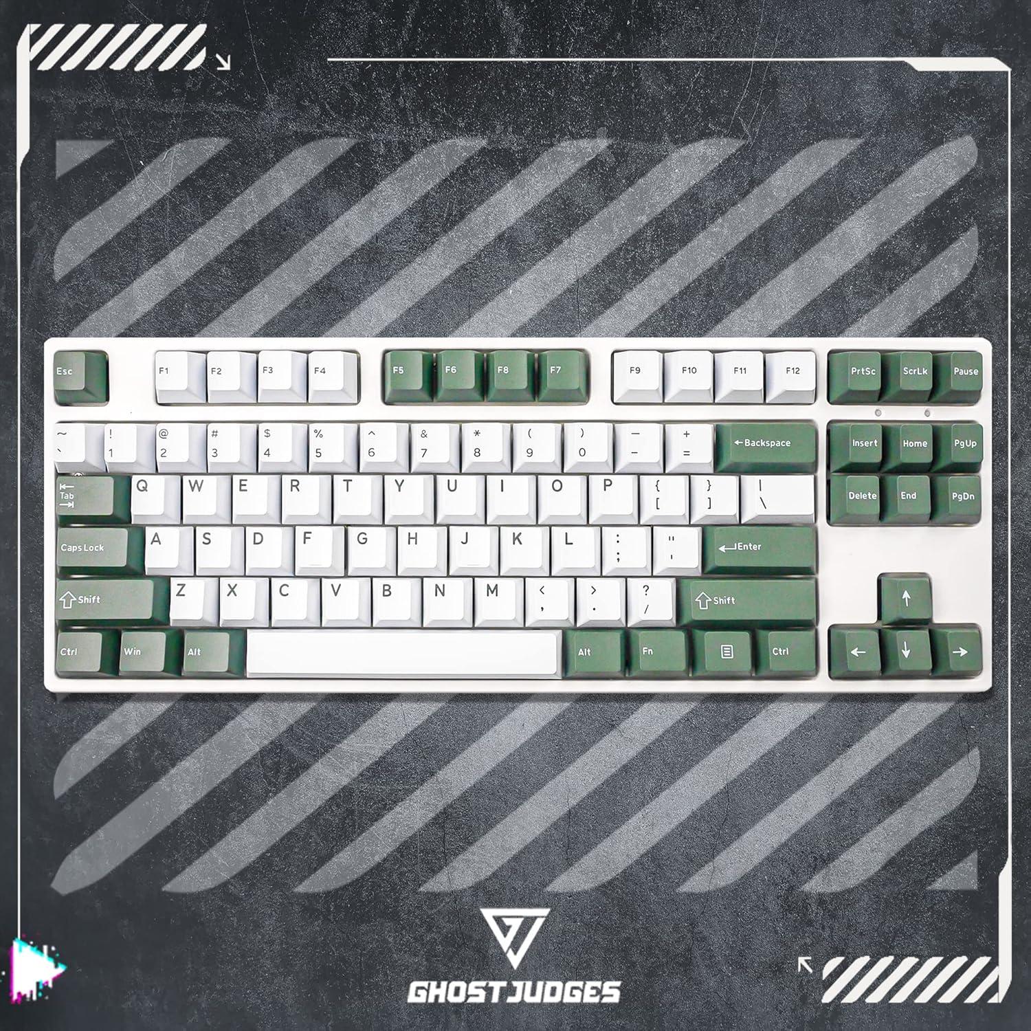 Tecla KPREPUBLIC Fantasmas Jueces GJ PBT Doubleshot Ergonomía