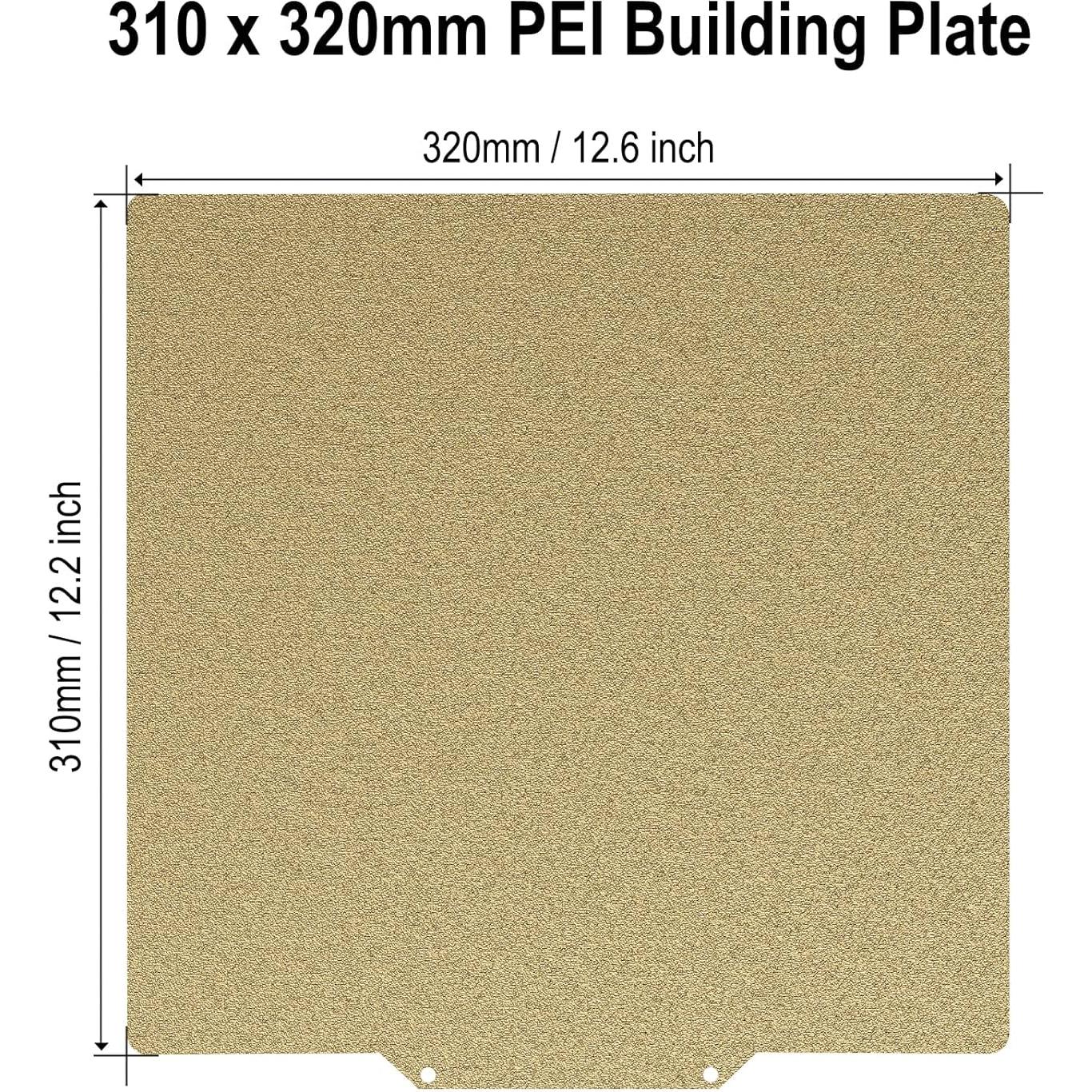 Placa de Construcción Texturizada PEI Doble Cara 310x320mm TMYPN