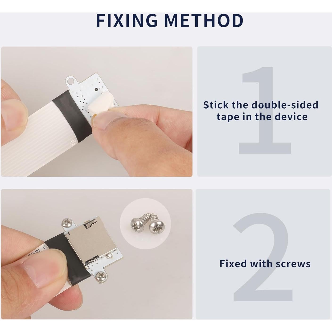 Cable de Extensión Micro SD a Micro SD PinQiongZhe 60cm