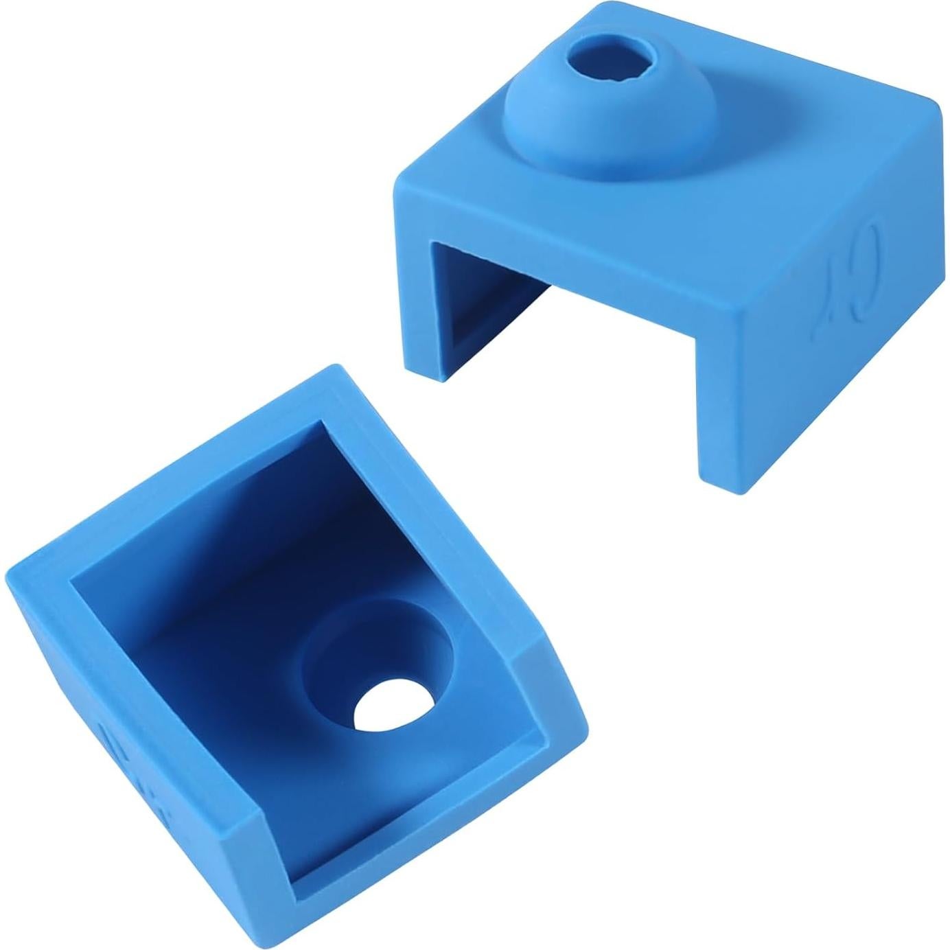 12 Calcetines de Silicona Azul para Hotend DORHEA 3D