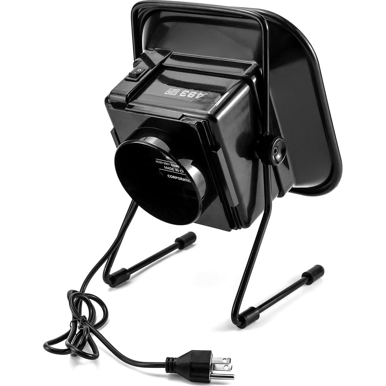 Extractor de Humo QWORK WD4668, Ajustable y Silencioso