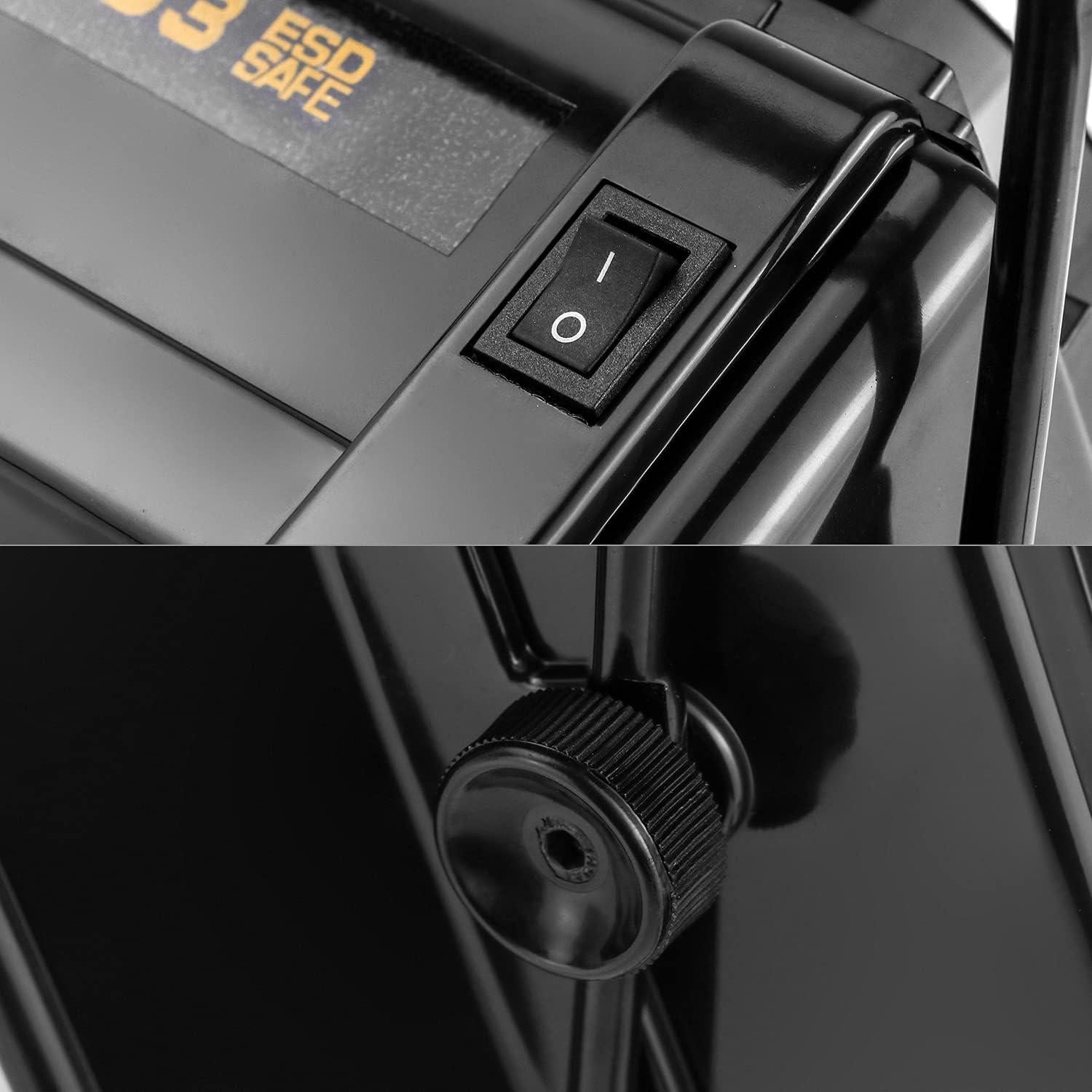 Extractor de Humo QWORK WD4668, Ajustable y Silencioso