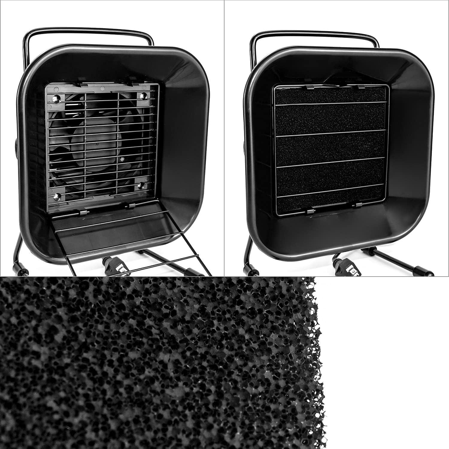 Extractor de Humo QWORK WD4668, Ajustable y Silencioso