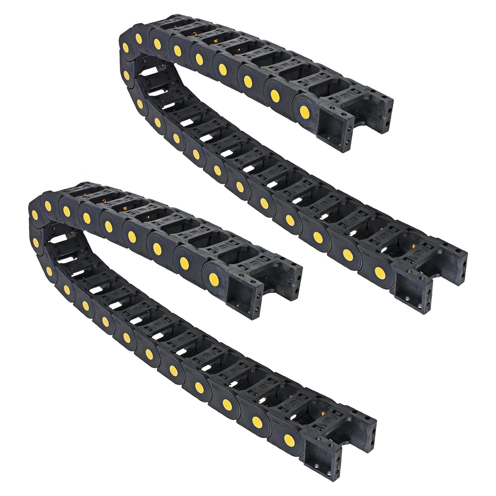 Cadena de Arrastre de Cable ANWOK Tipo Puente 1M Nylon R55 25x77mm