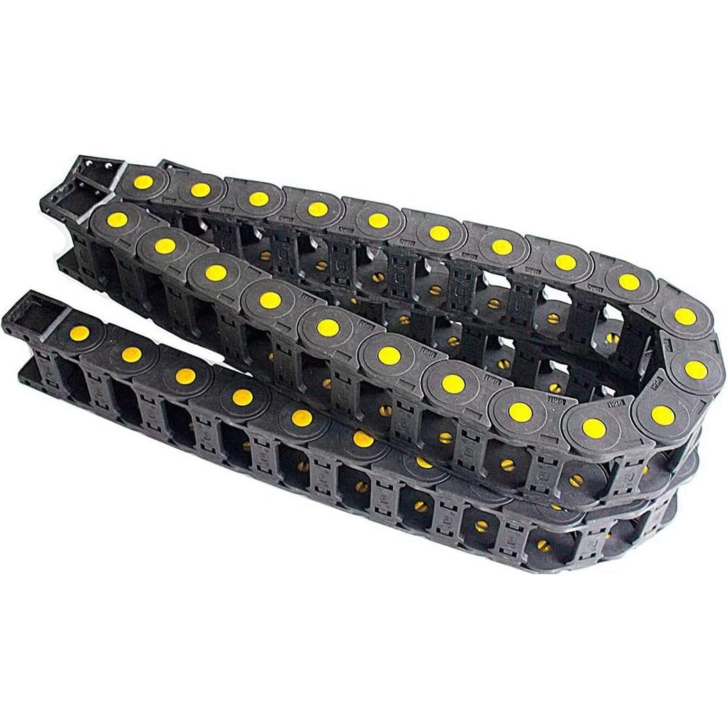 Cadena de Arrastre de Cable ANWOK Tipo Puente 1M Nylon R55 25x77mm