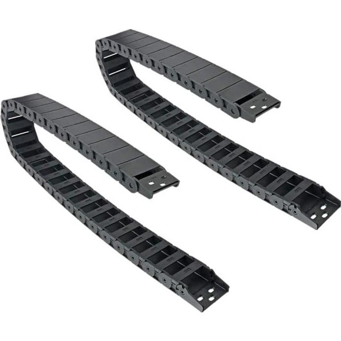 Cadena de Arrastre de Cables Creabygirls R38 1m Plástico Negro