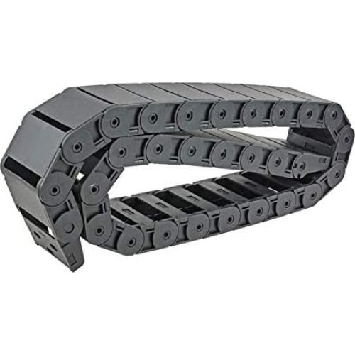 Cadena de Arrastre de Cables Creabygirls R38 1m Plástico Negro