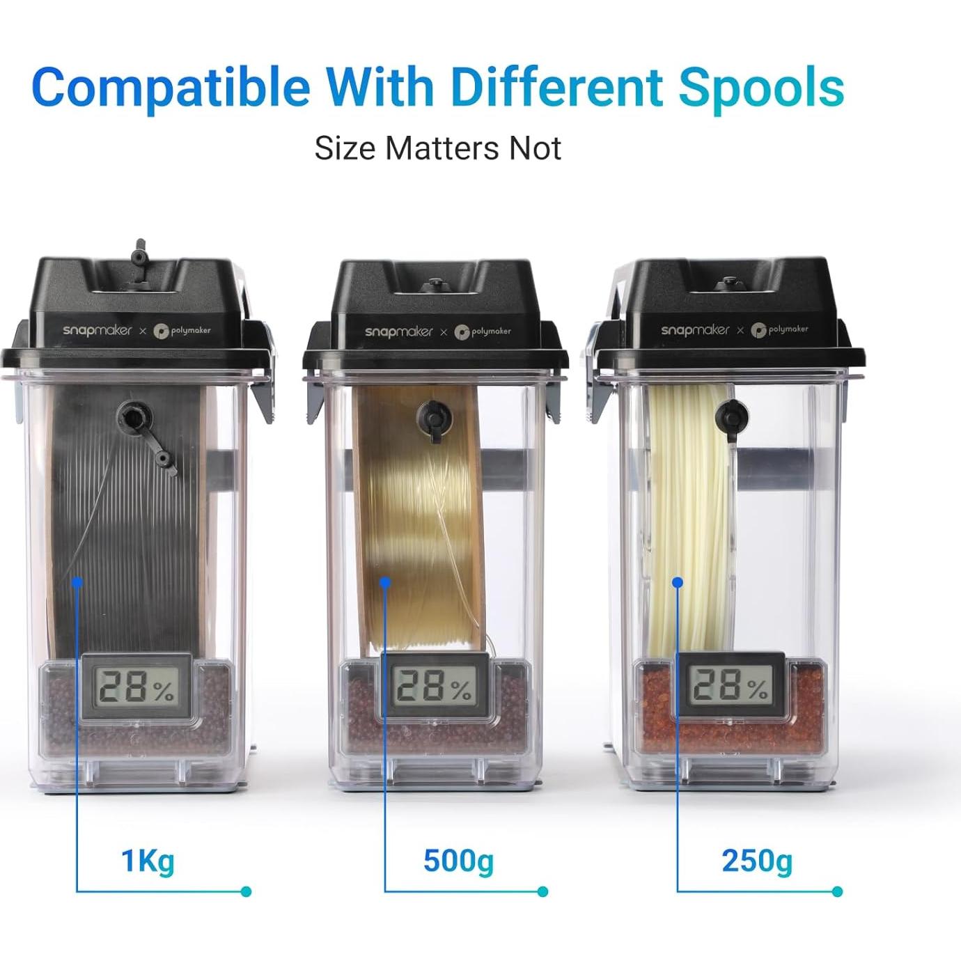 Secador de Filamento Snapmaker + Caja de Almacenamiento 1.30kg