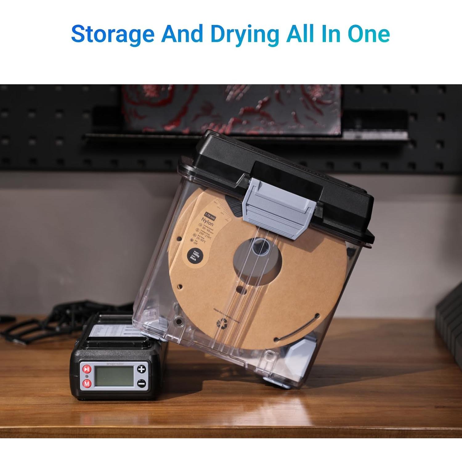 Secador de Filamento Snapmaker + Caja de Almacenamiento 1.30kg