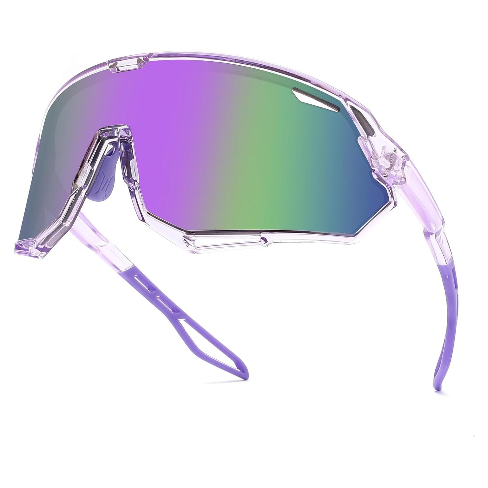 Gafas de sol deportivas SINSPORT Th6444 púrpura UV400