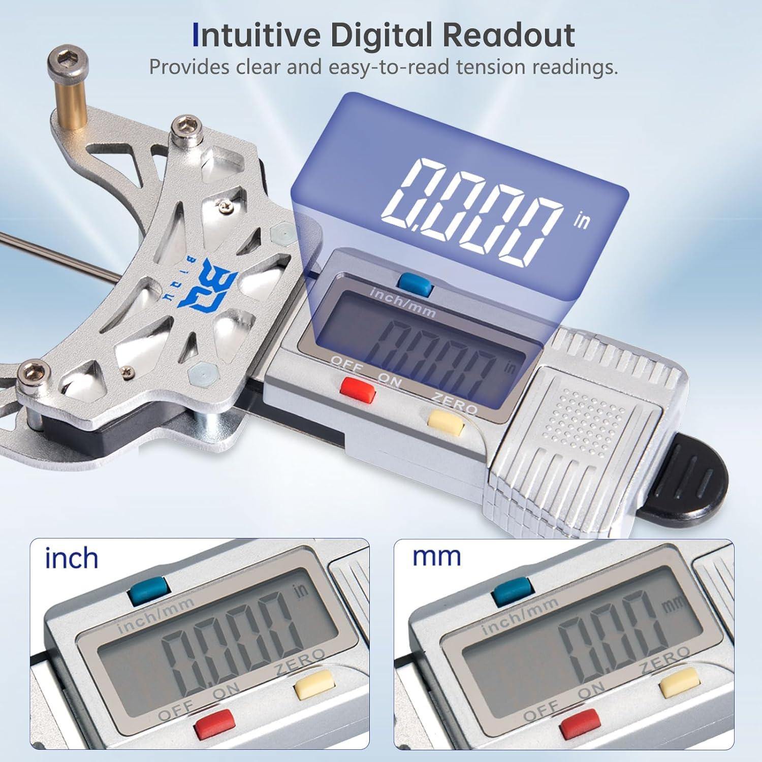 Medidor de Tensión de Correa BIQU Belter 2GT Alta Precisión