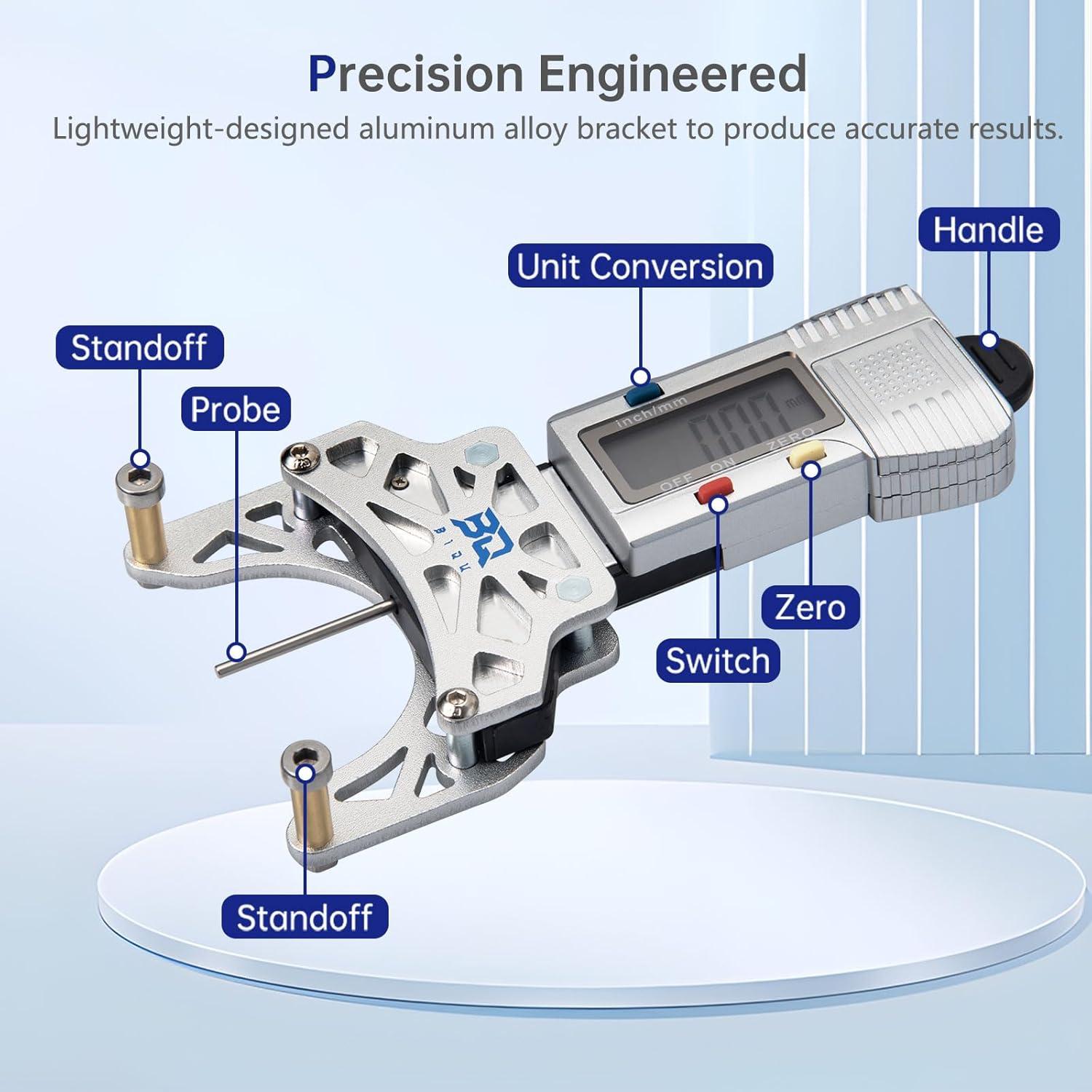 Medidor de Tensión de Correa BIQU Belter 2GT Alta Precisión