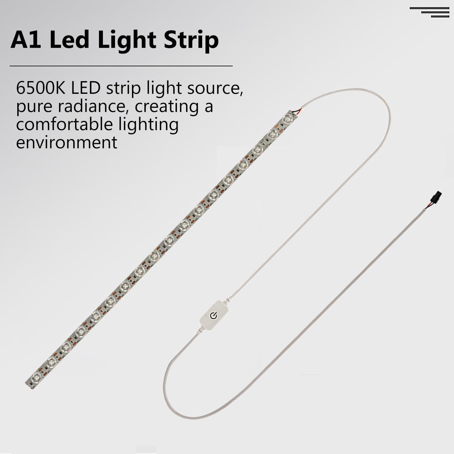 Kit Tira de Luz LED 24V para Impresora 3D Bambu Lab A1