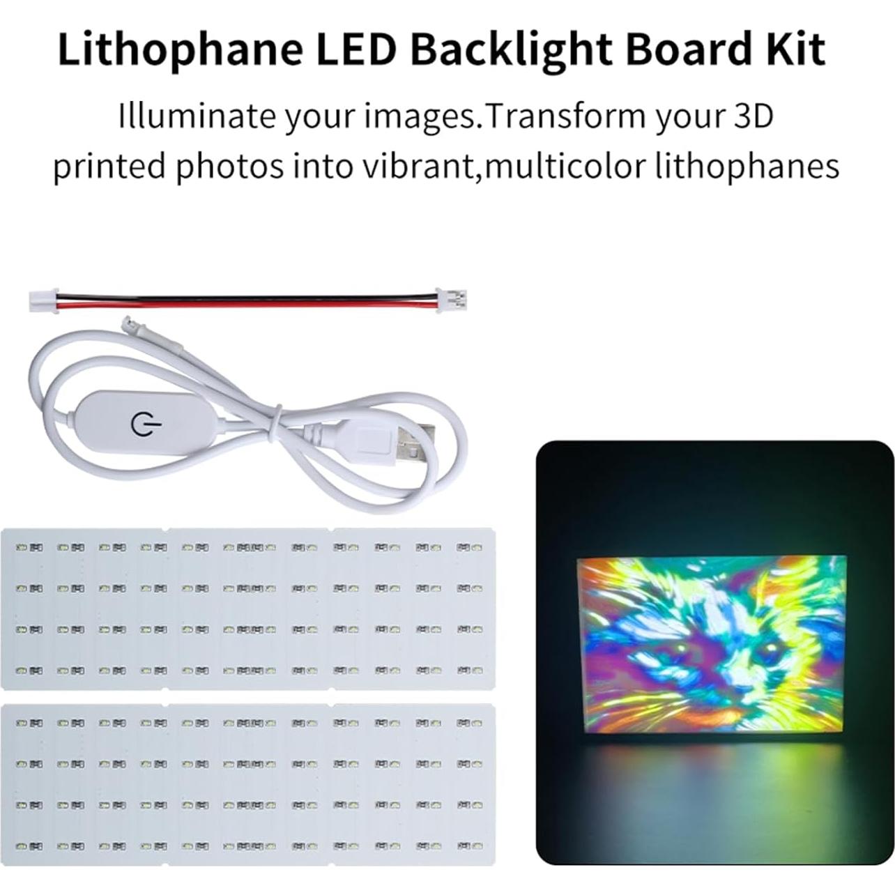 Kit de Placas de Retroiluminación LED 96x144mm Imdinnogo