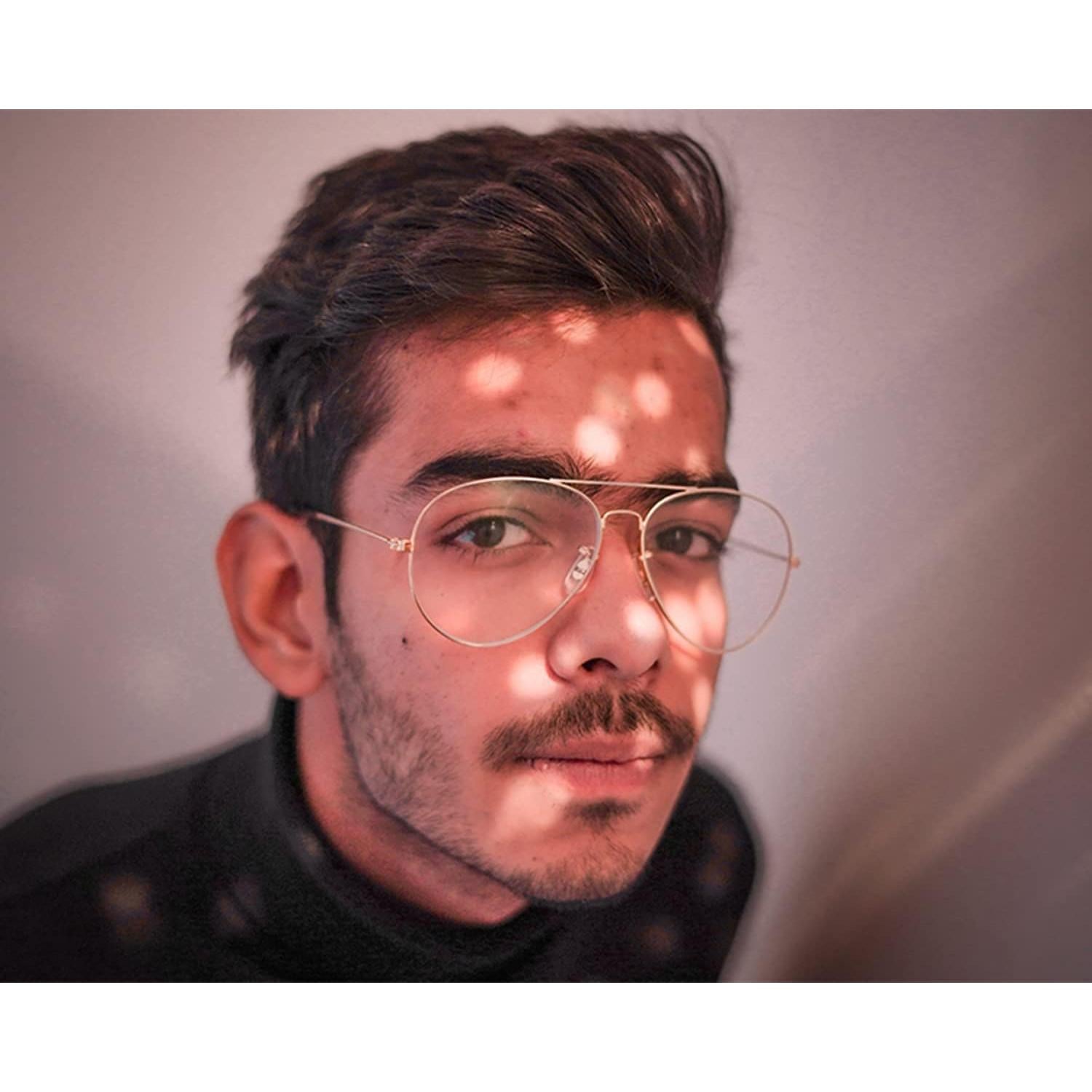 Gafas de Aviador HJSTES Lentes Anti Luz Azul para Todos