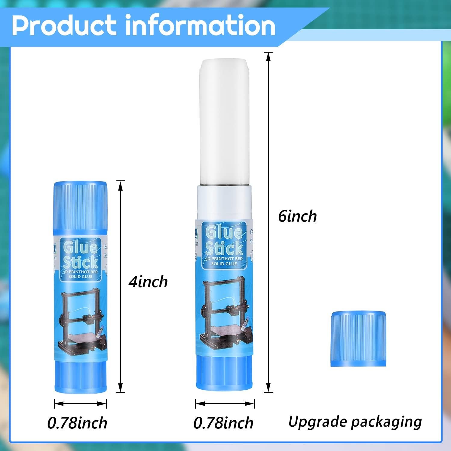 Pegamento para Impresoras 3D Outus 6 Piezas PVP 98x24mm