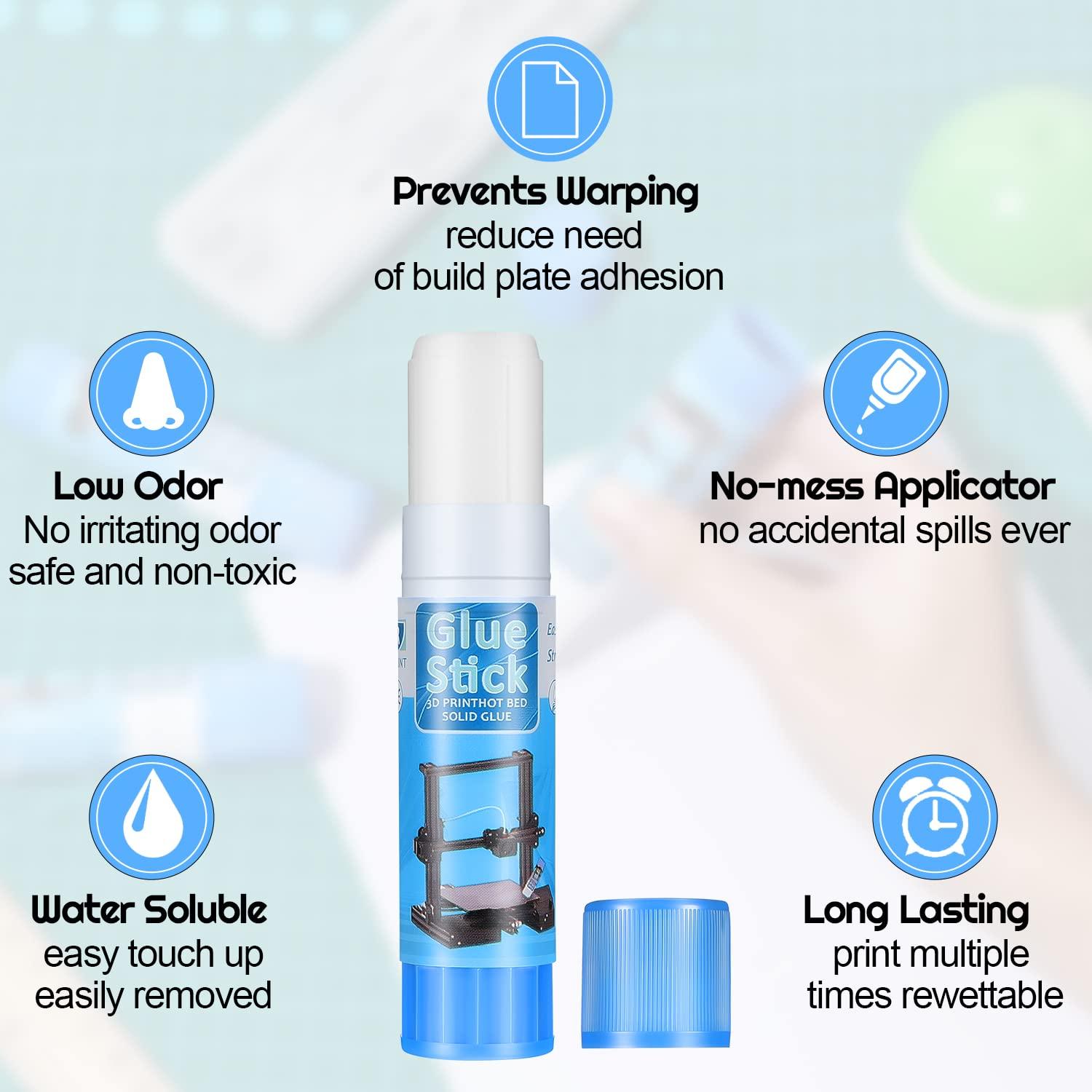 Pegamento para Impresoras 3D Outus 6 Piezas PVP 98x24mm