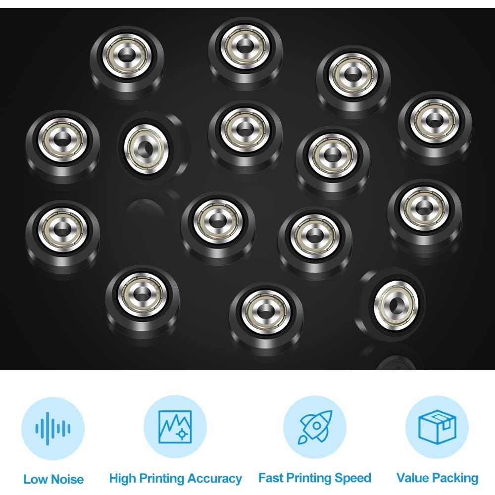 Ruedas de Impresora 3D Creality 3D Ender 3 - 10 PCS POM