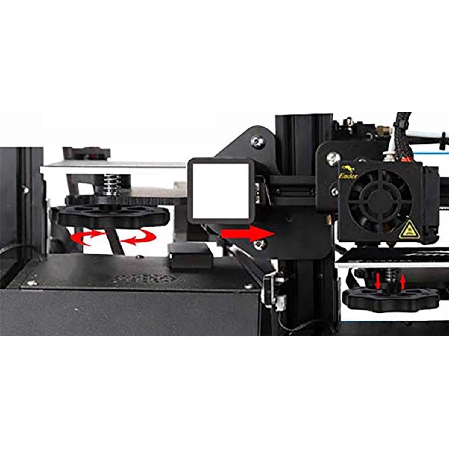 Kit de Nivelación 3Dman: 4 Tuercas + 4 Resortes + 4 Tornillos M4