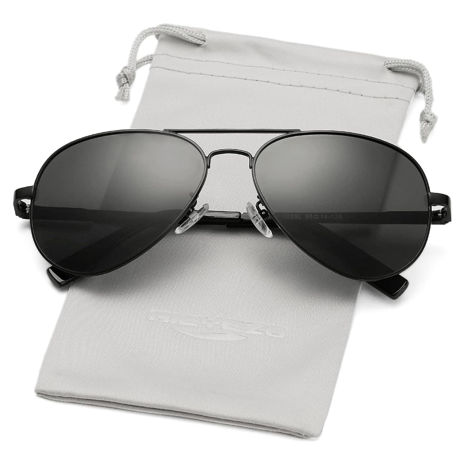 Gafas de sol AIEYEZO aviador polarizadas UV400 unisex