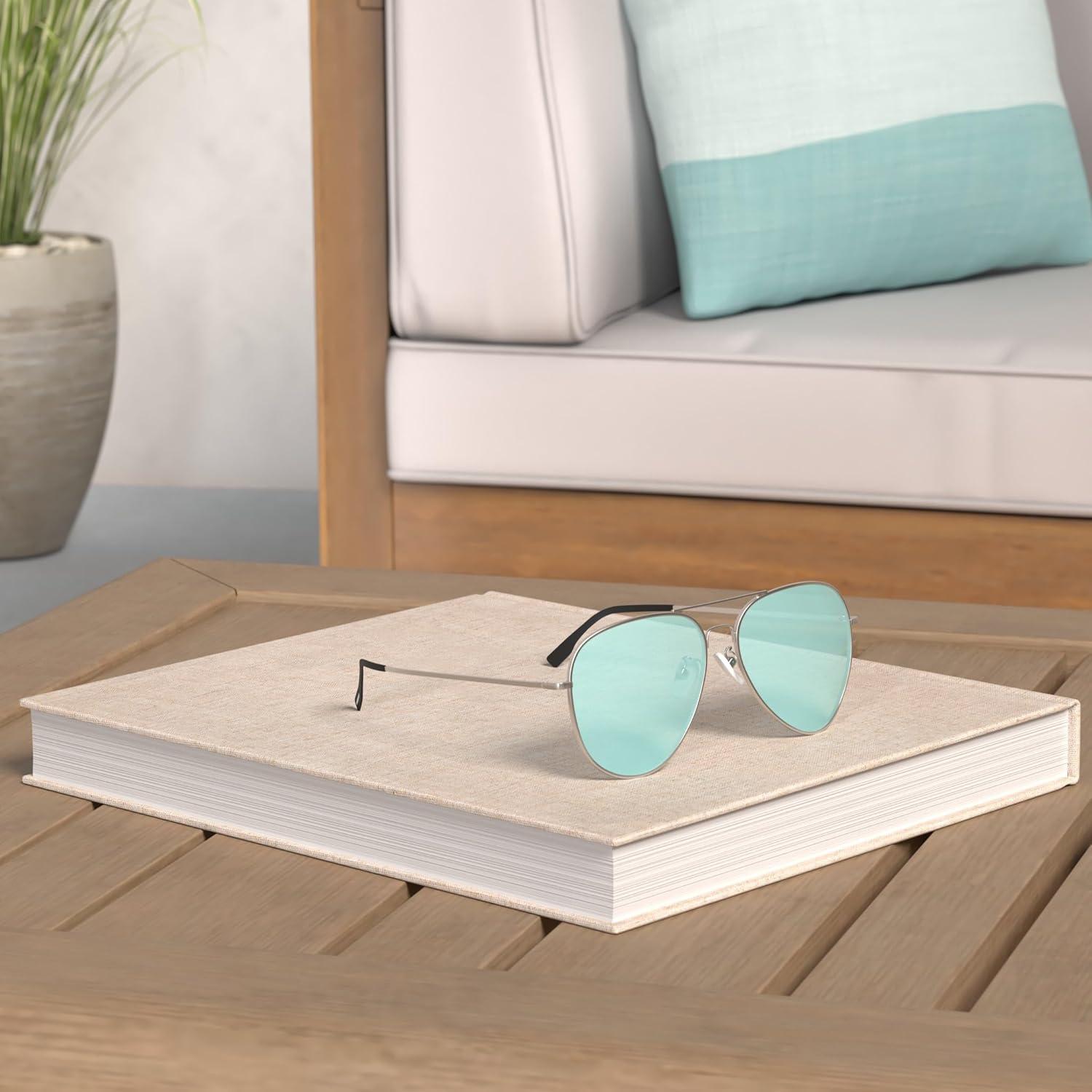 AIEYEZO Gafas de Sol Aviador Polarizadas UV400 Unisex