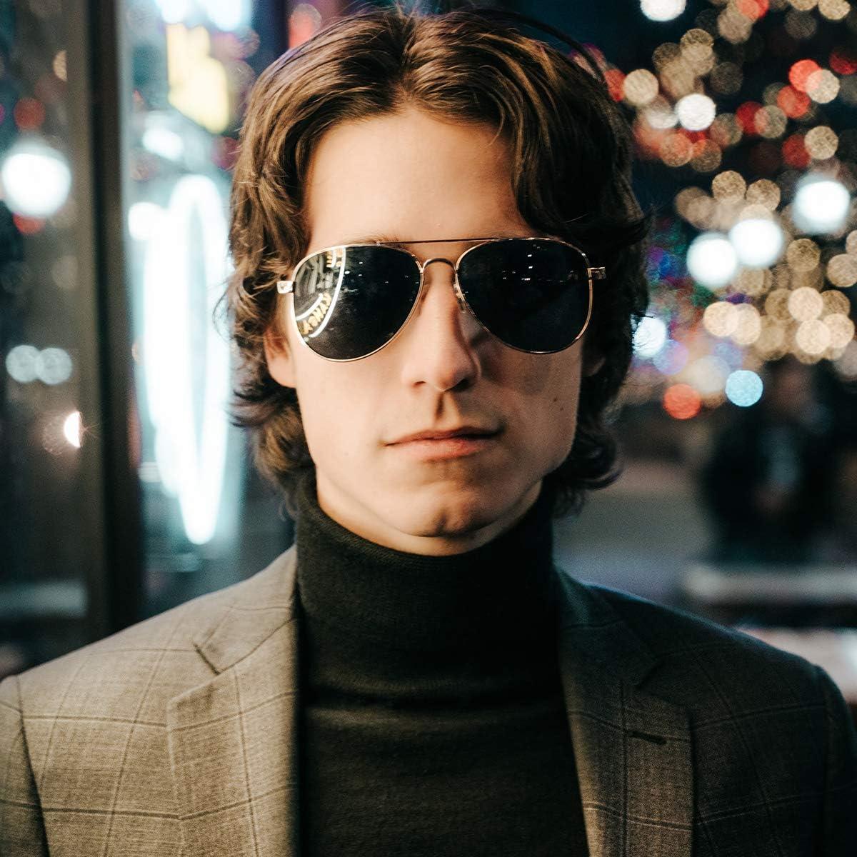 Gafas de sol AIEYEZO aviador polarizadas UV400 unisex