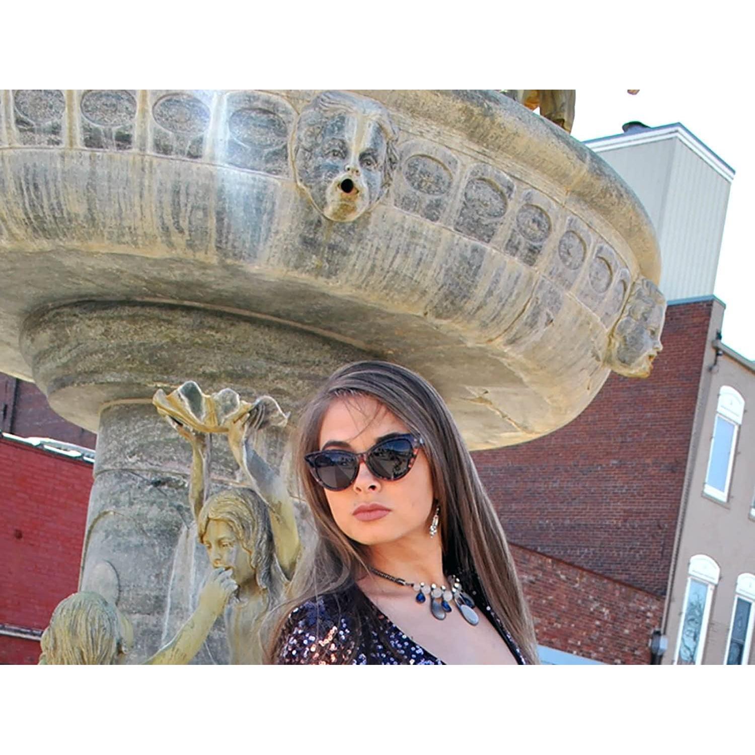 3 Gafas de Sol Gato OWL Retro UV400 para Mujeres