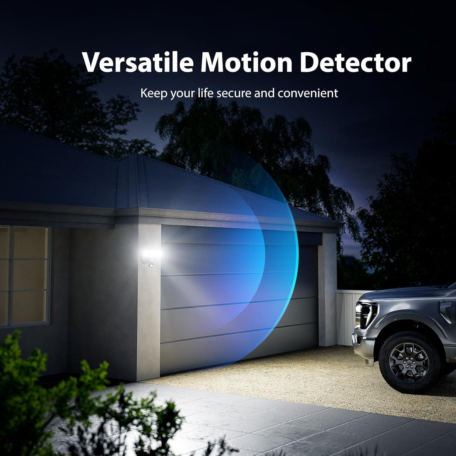 Luz de Inundación LED Onforu 65W con Sensor de Movimiento 6500LM