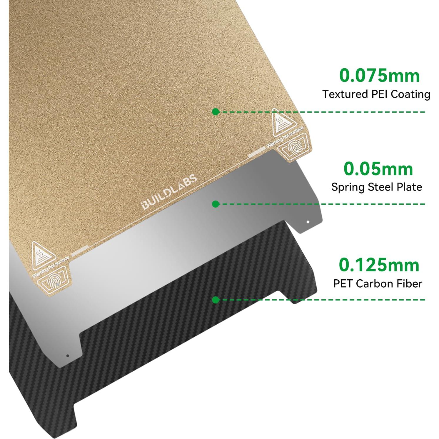 Placa de Construcción Magnética PEI 235x235mm para Impresora 3D