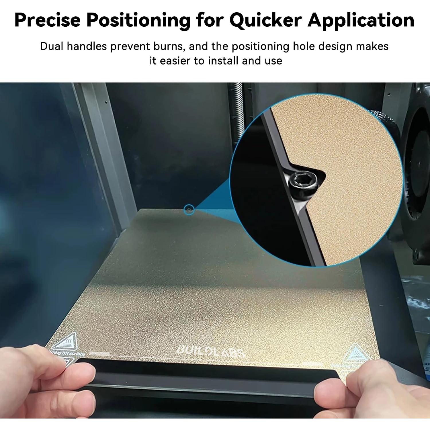 Placa de Construcción Magnética PEI 235x235mm para Impresora 3D