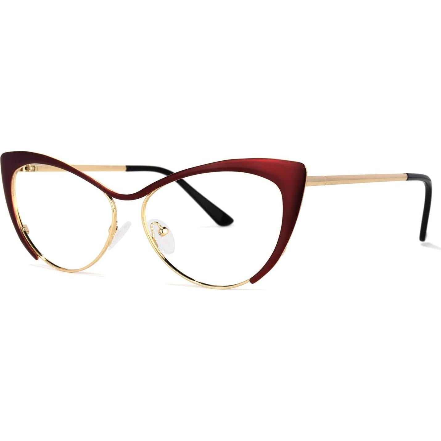 Gafas de sol estilo gato Metal Eyewear VFM0176 con bloqueo azul