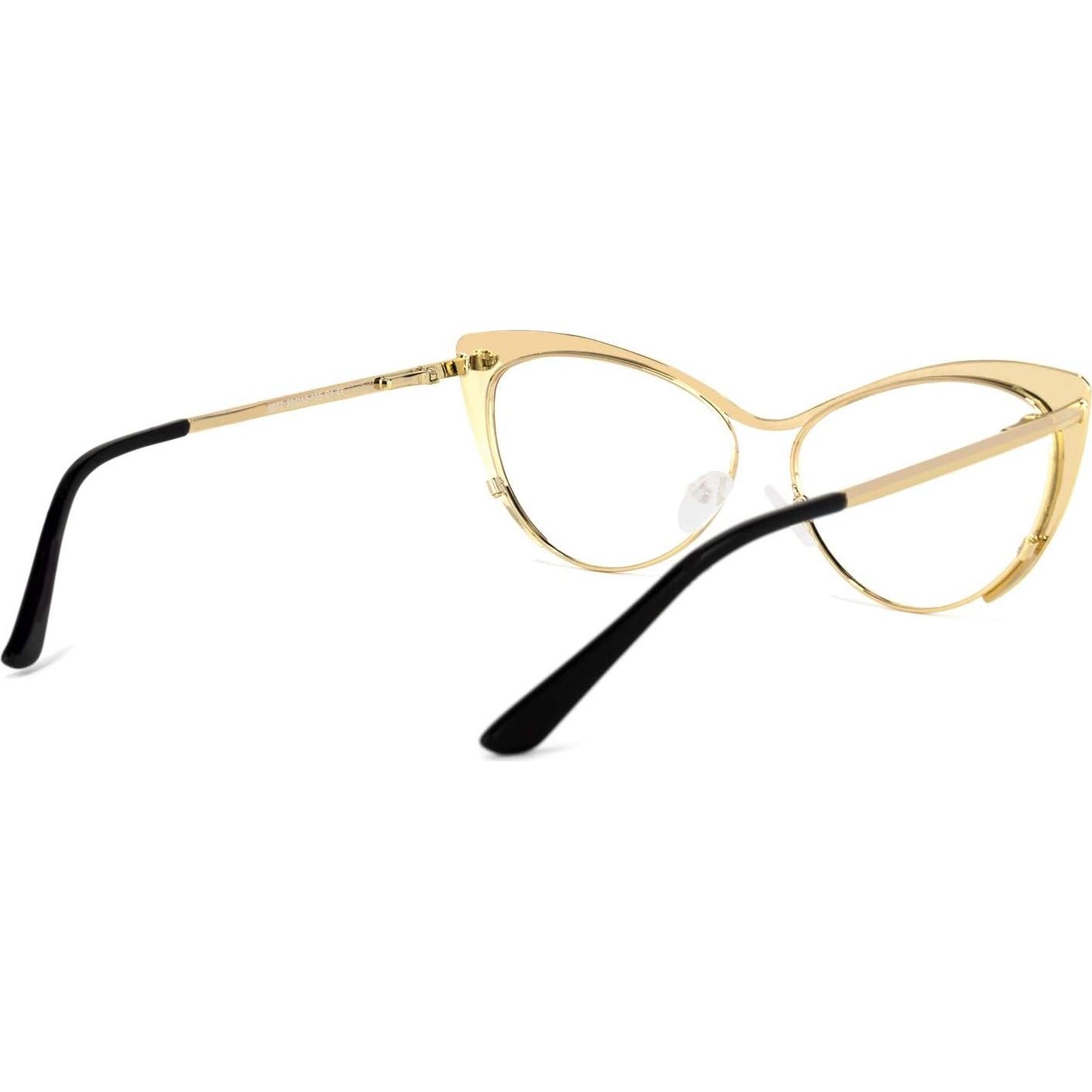 Gafas de sol estilo gato Metal Eyewear VFM0176 con bloqueo azul