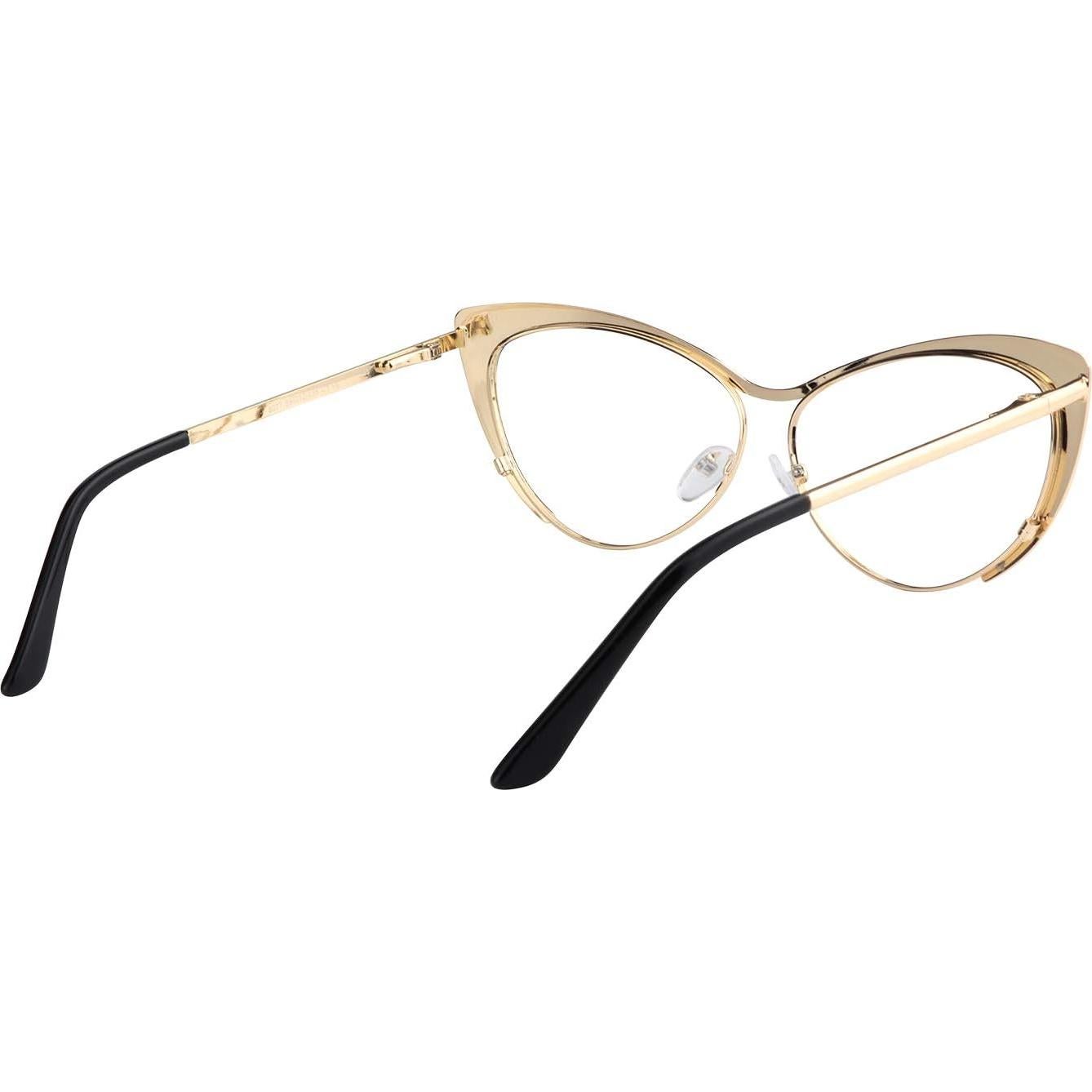 Gafas de sol estilo gato Metal Eyewear VFM0176 con bloqueo azul