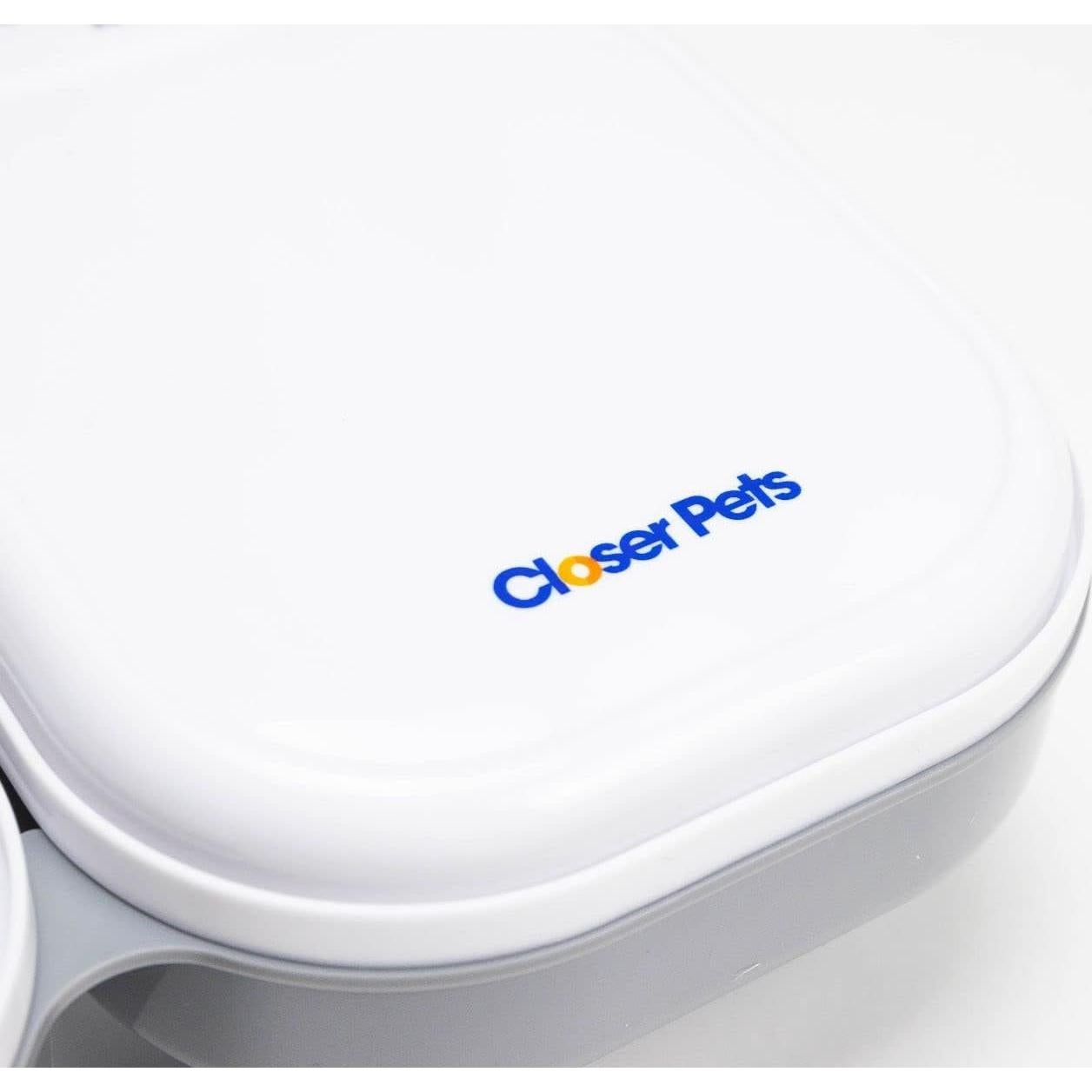 Comedero Automático Closer Pets 2 Cuencos Acero Inoxidable