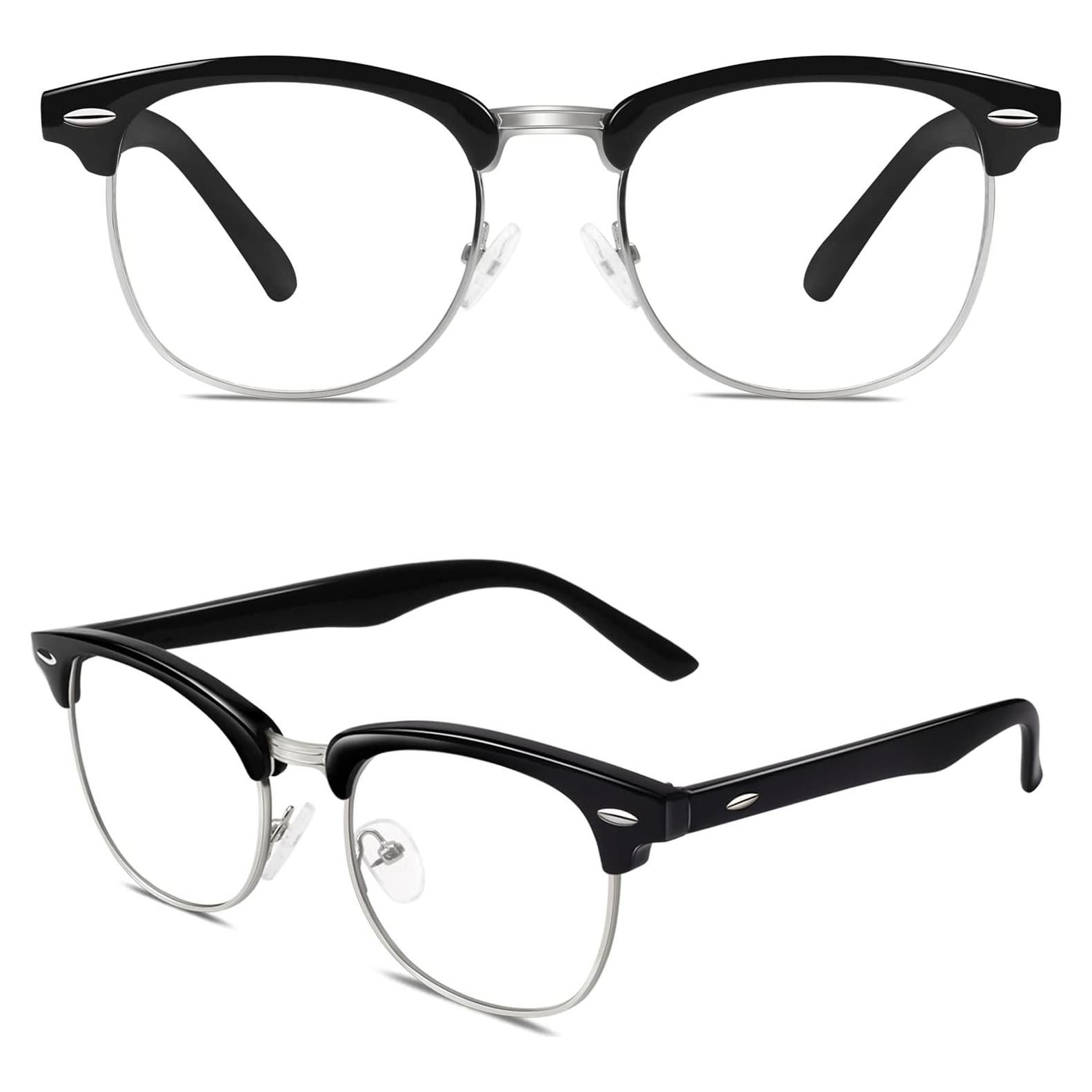 Gafas de Nerd Clásicas Happy Store CN56 UV400 Transparentes
