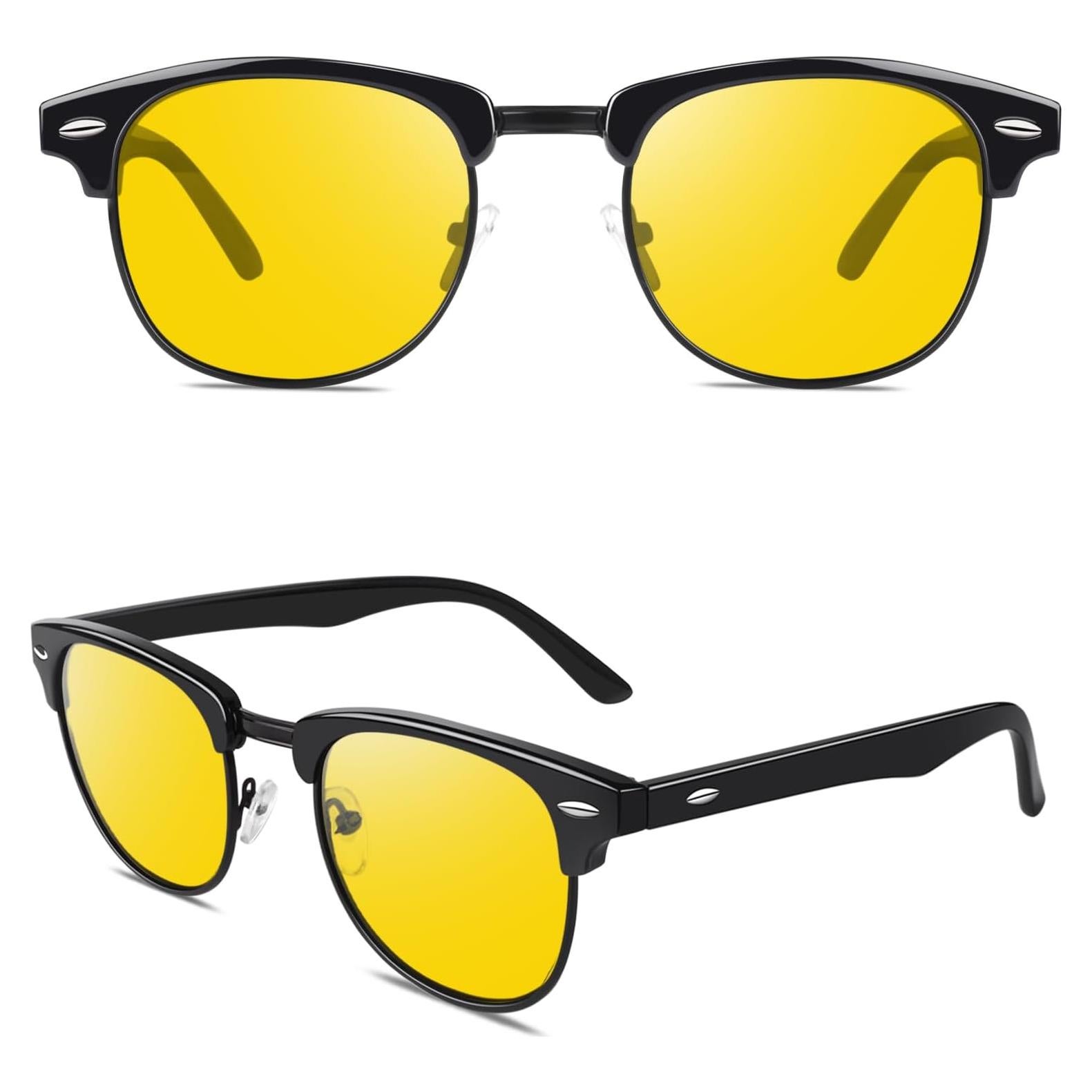 Gafas de Visión Nocturna CGID UV400 Negro Brillante