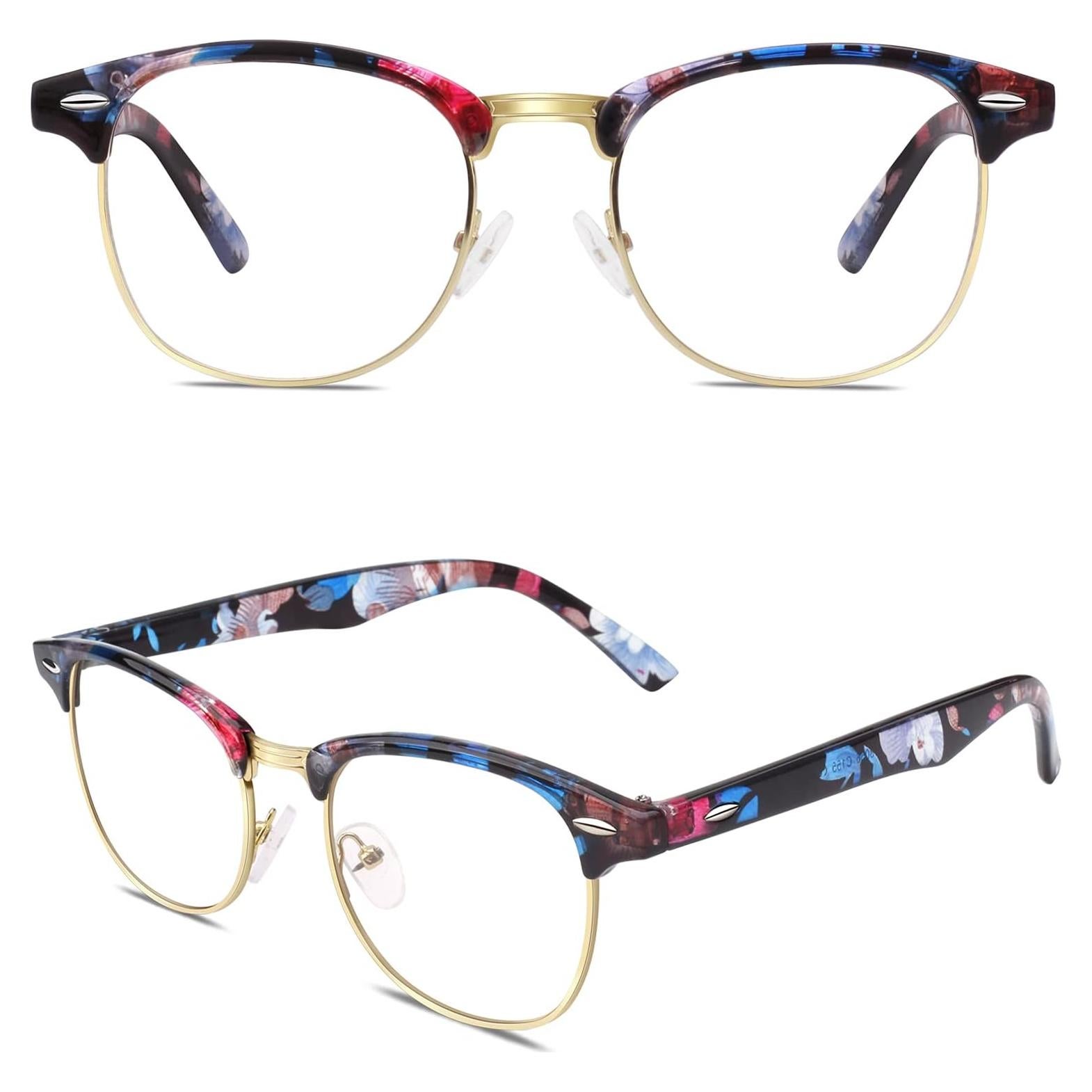 Gafas de Nerd Clásicas Happy Store CN56 UV400 Transparentes