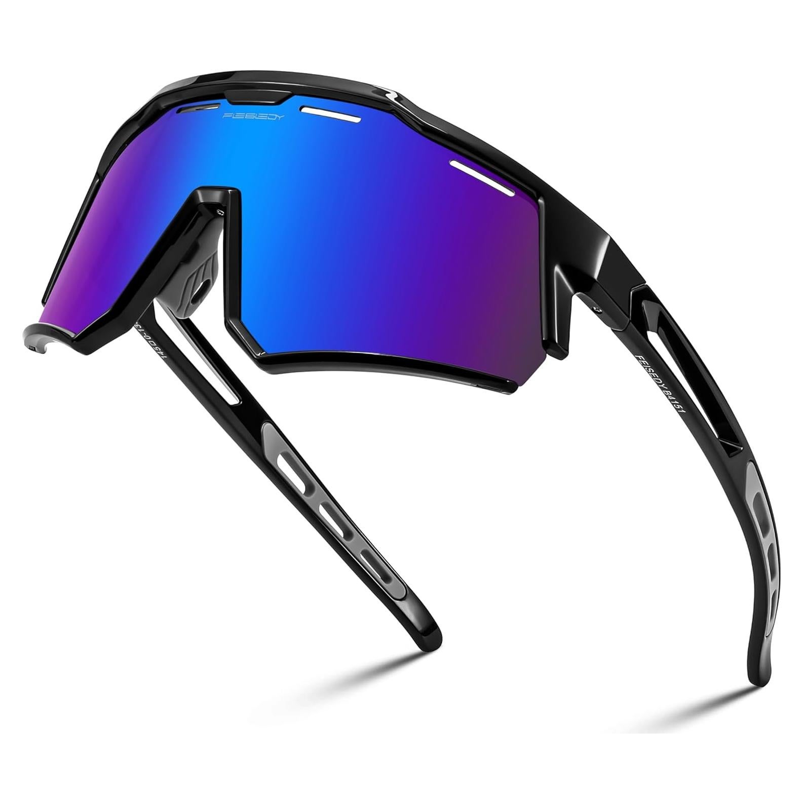 Gafas de sol deportivas FEISEDY TR90 polarizadas 150mm