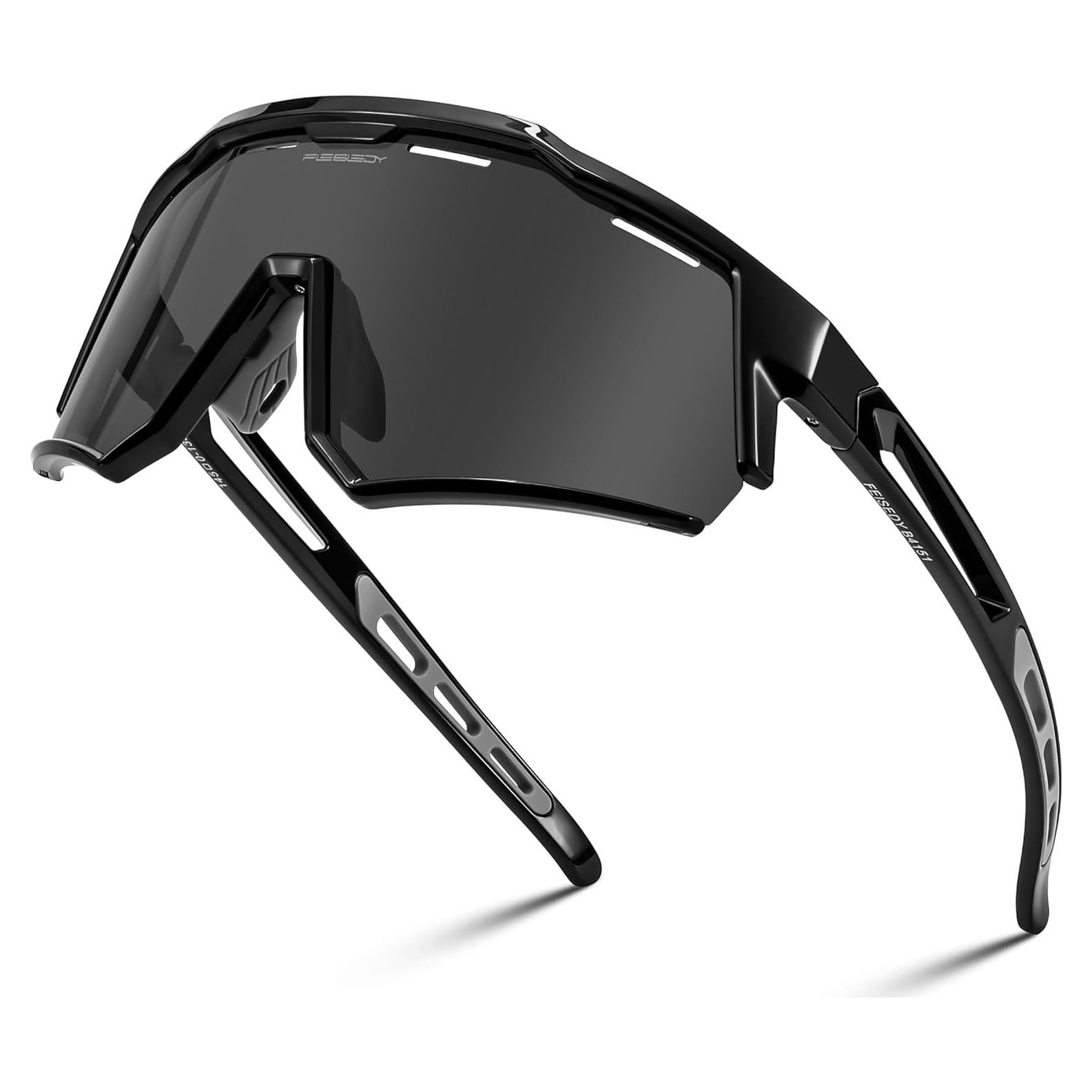 Gafas de sol deportivas FEISEDY TR90 polarizadas 150mm