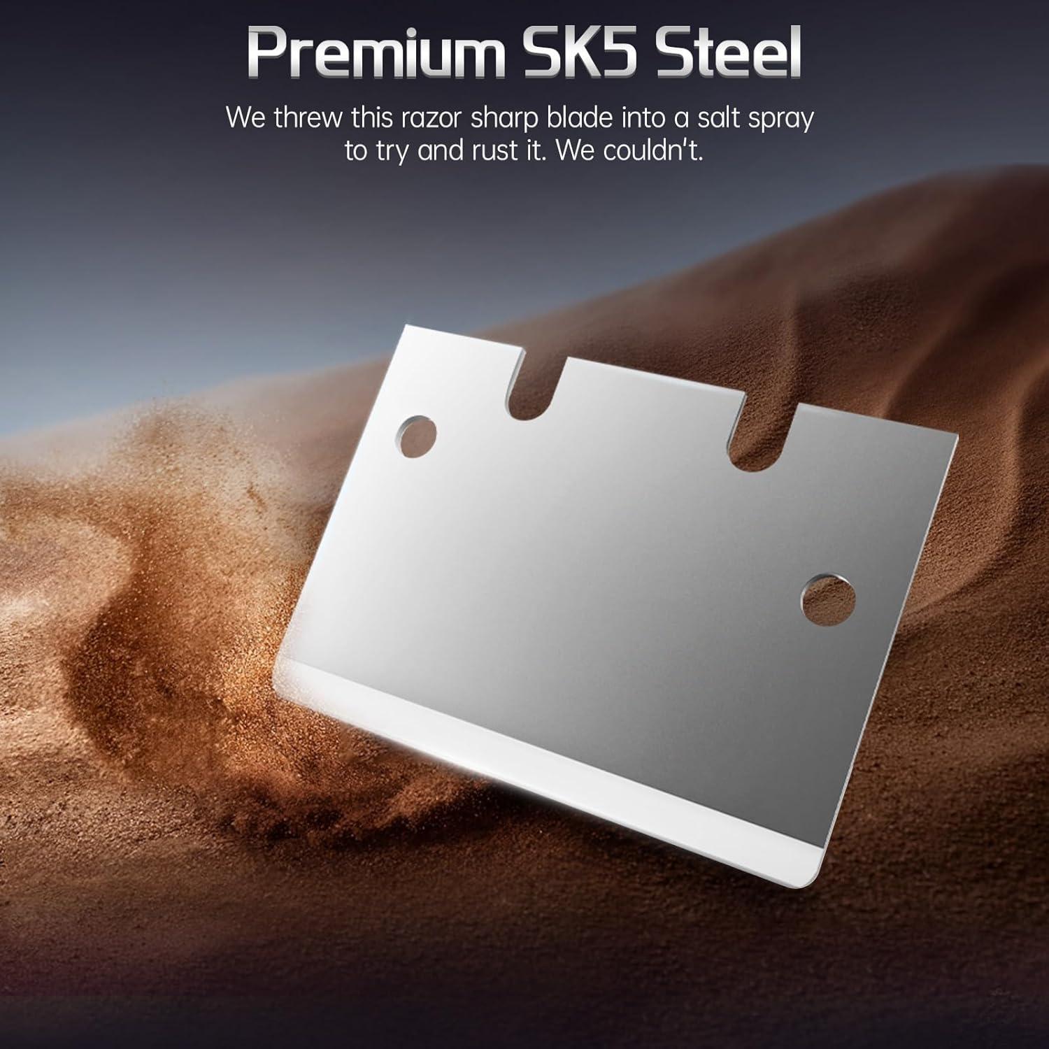 Raspador de Impresora 3D BIQU Panda Edge con 3 Cuchillas SK5