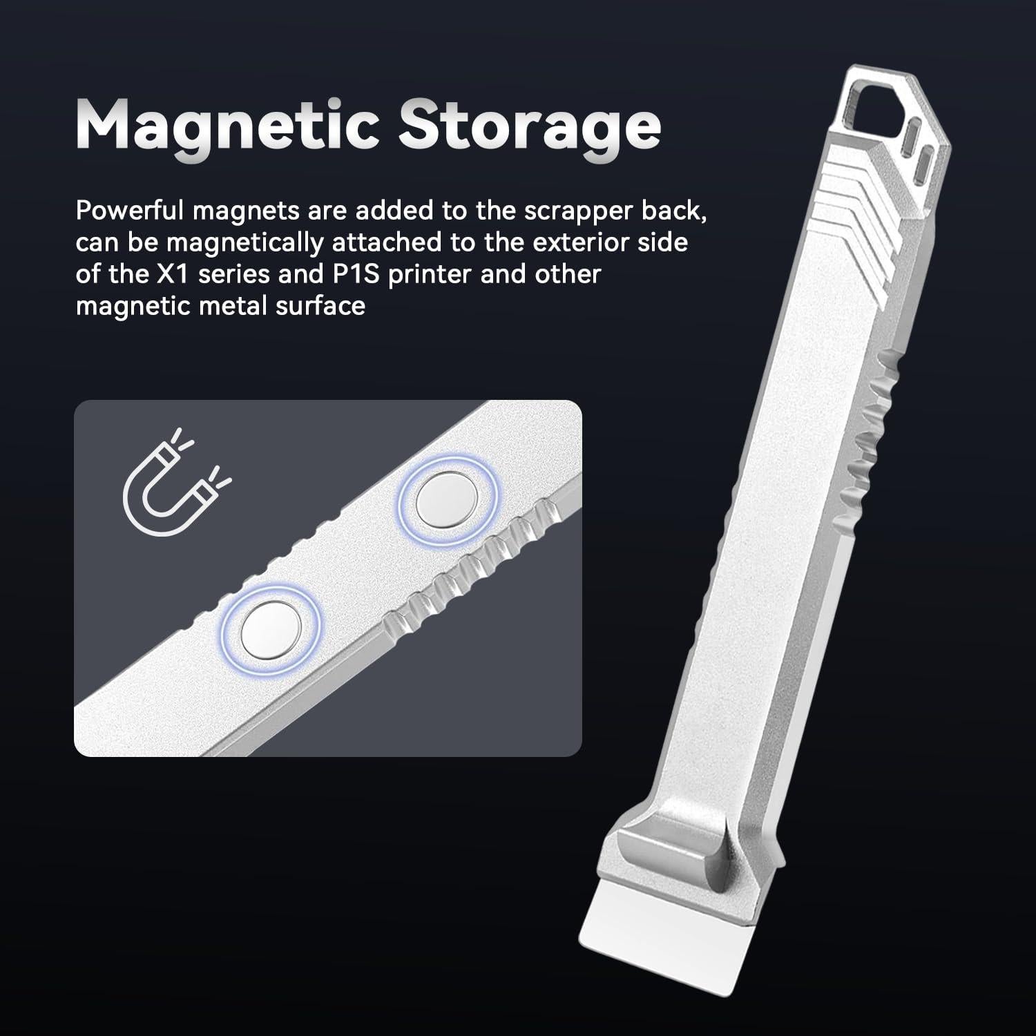 Raspador de Impresora 3D COMTREE con 3 Cuchillas de Acero SK5