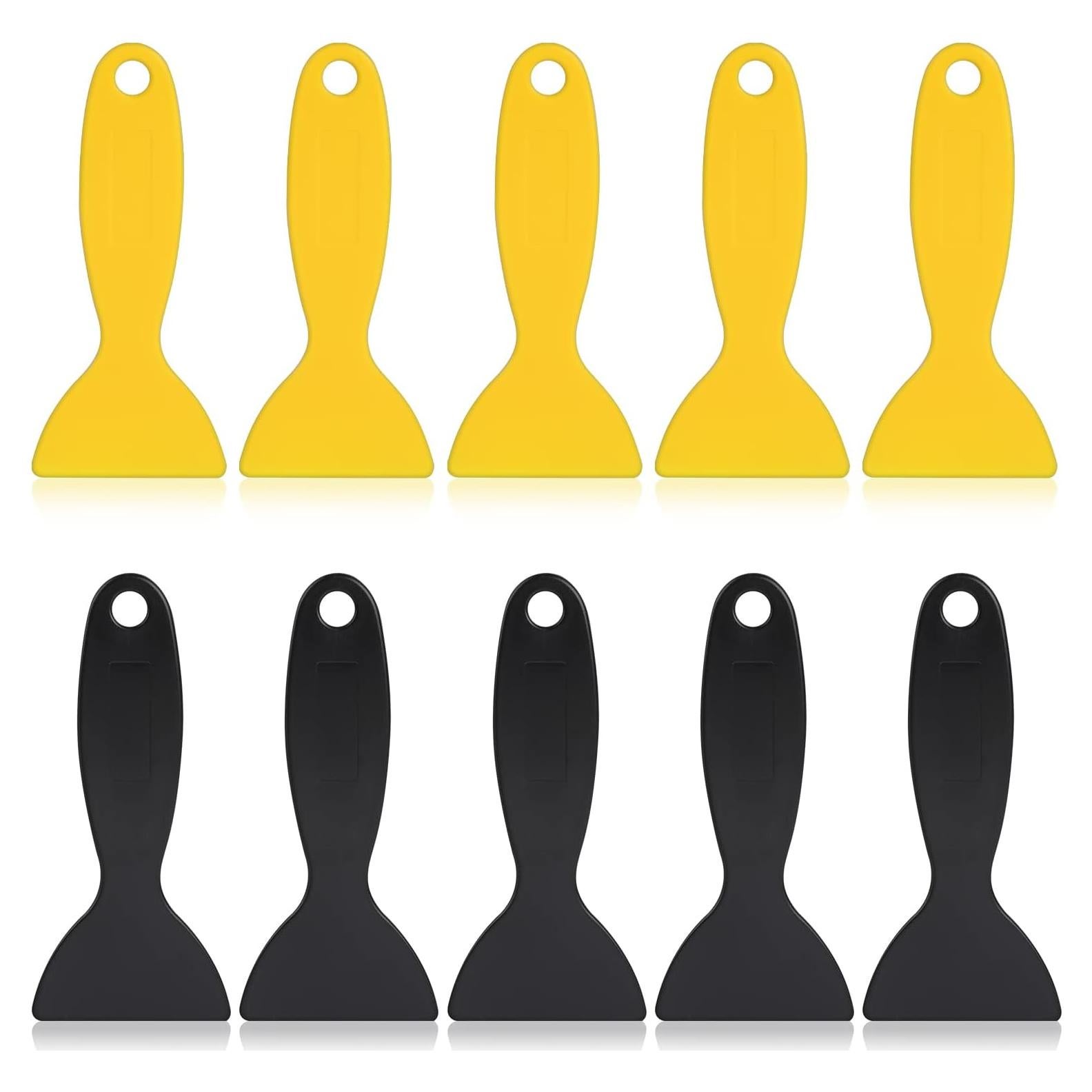 Raspadores de Plástico Sliverdew 10 Pcs para Pintura y Resina