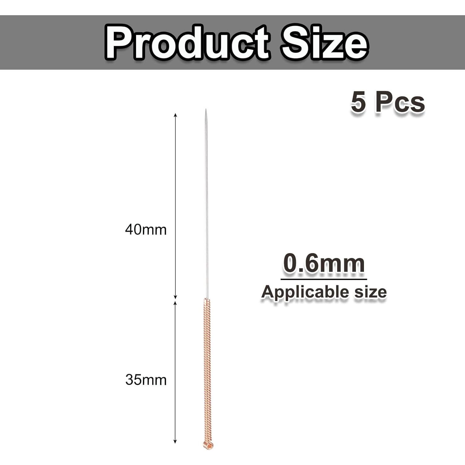 Kit de Limpieza de Boquillas de Impresora 3D Meccanixity 5 Piezas 0.6mm
